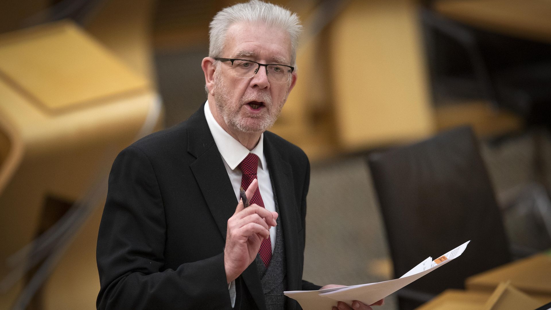 Constitution secretary Mike Russell has published legislation on a second independence referendum - Credit: PA