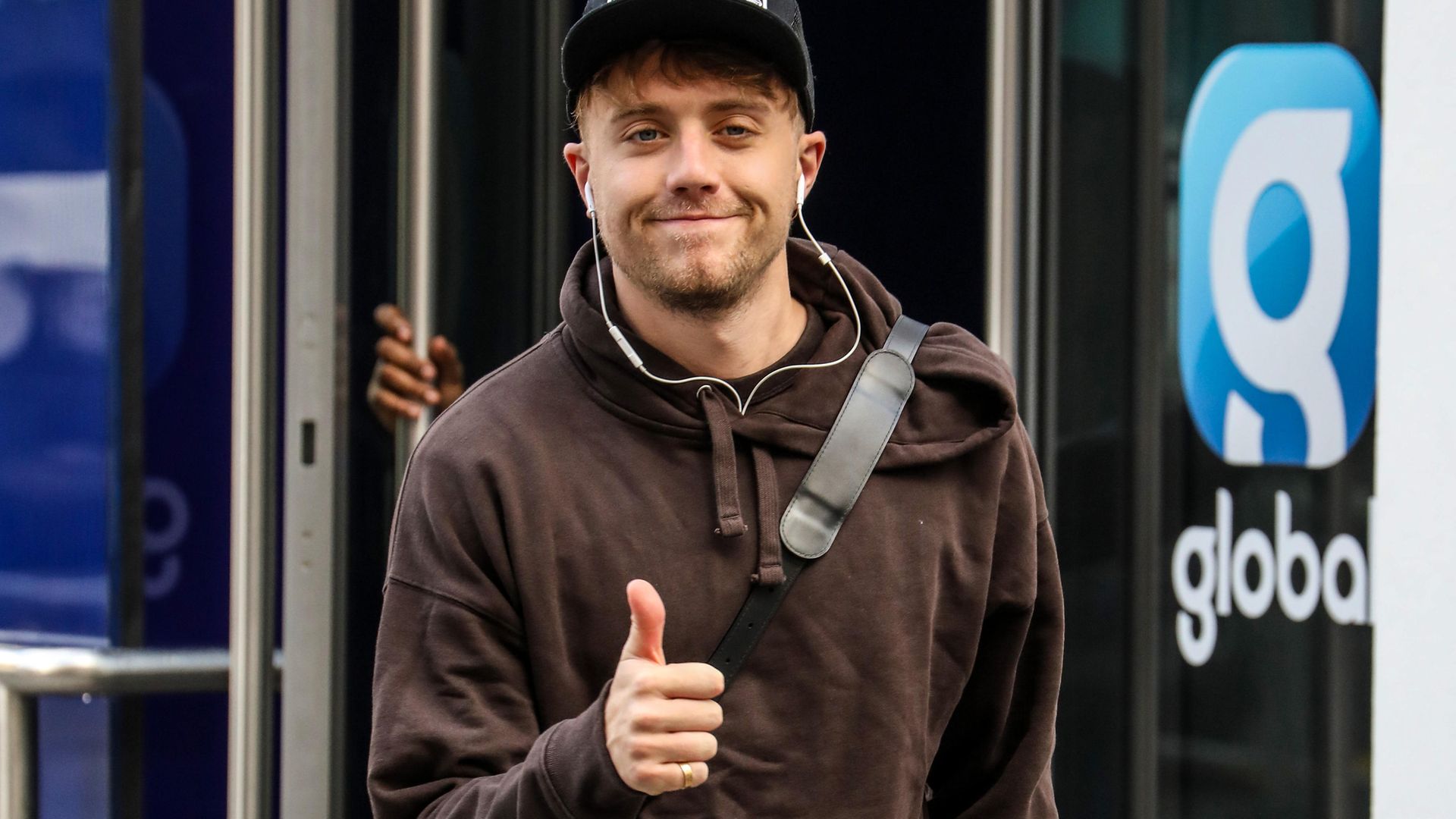 Roman Kemp departing The Global Radio Studios In London in November 2020 - Credit: Photo by Brett Cove/SOPA Images/LightRocket via Getty Images