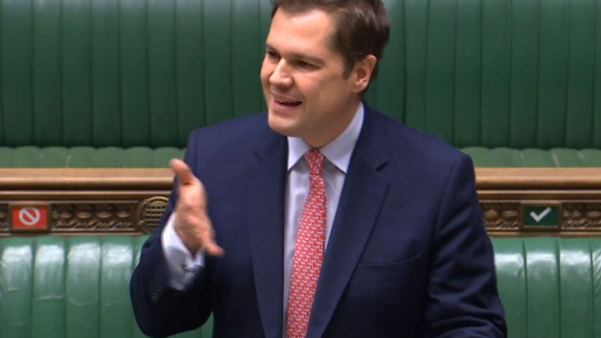 Housing secretary Robert Jenrick speaking in the House of Commons, London - Credit: PA