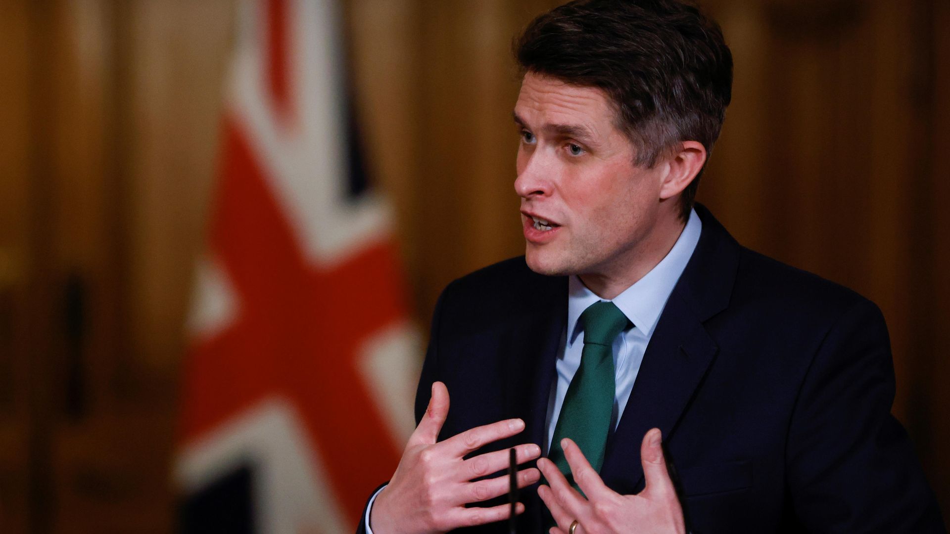 Education secretary Gavin Williamson during a media briefing in Downing Street, London, on coronavirus (COVID-19). - Credit: PA