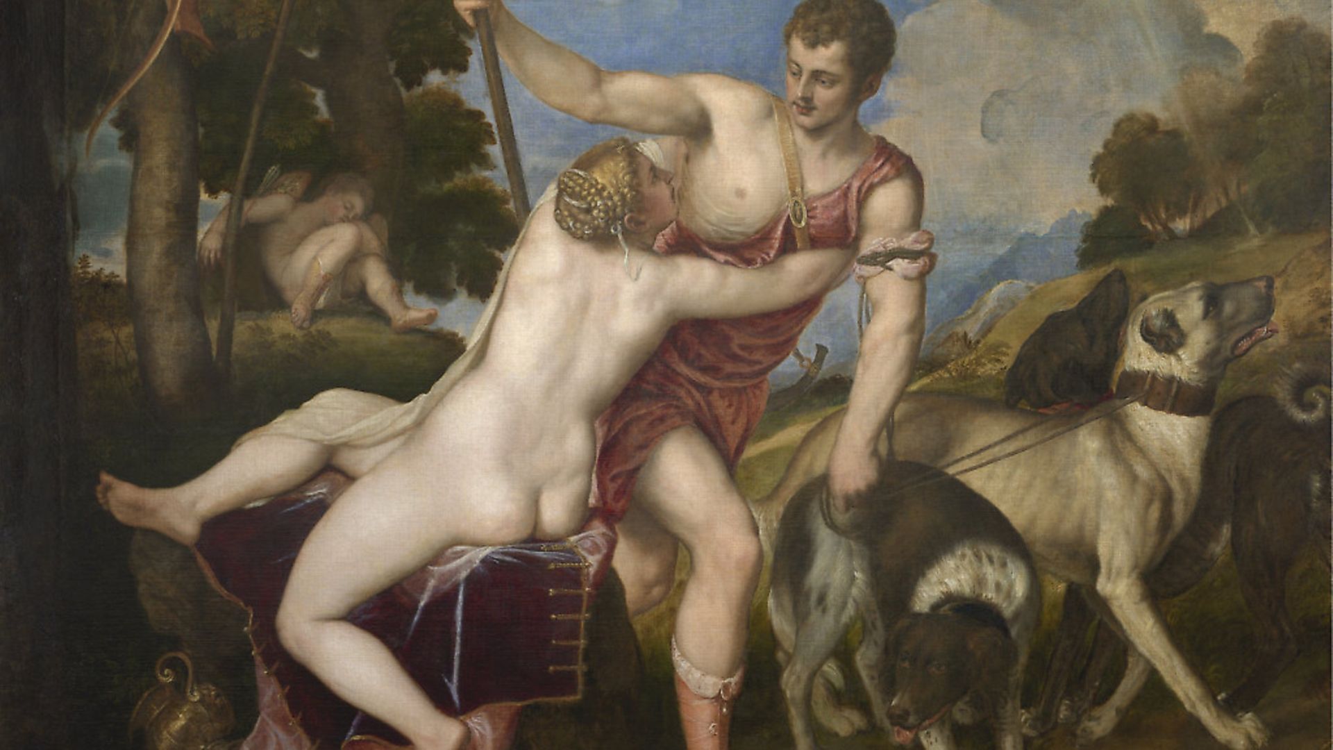 Titian's 'Venus and Adonis' (1554). Picture: The National Gallery - Credit: Archant