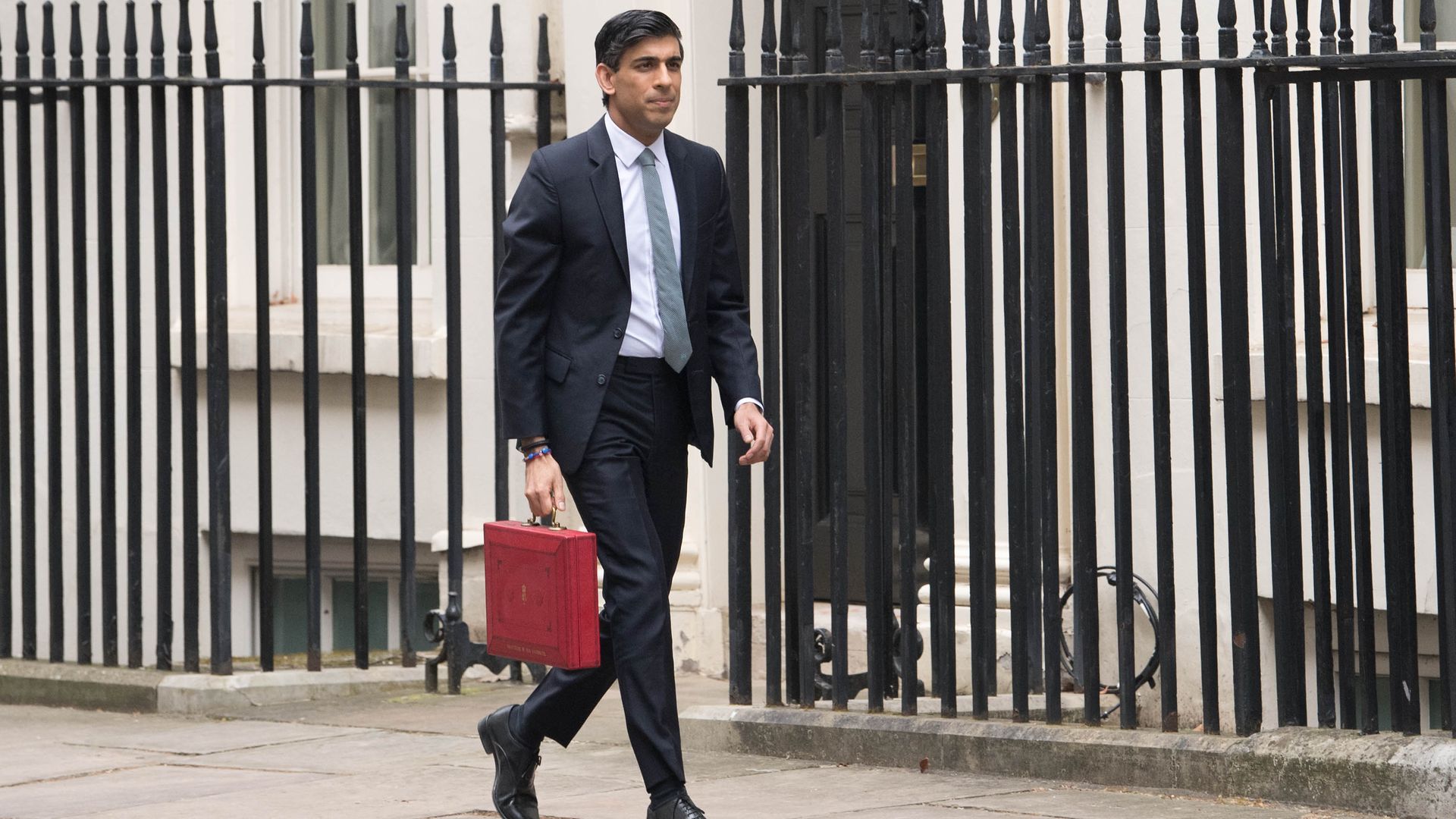 Chancellor of the Exchequer, Rishi Sunak outside 11 Downing Street, London - Credit: PA