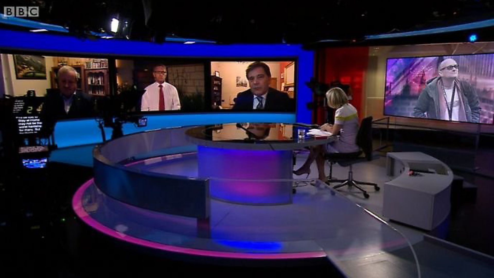 Emily Maitlis presents BBC Newsnight. Photograph: BBC. - Credit: Archant