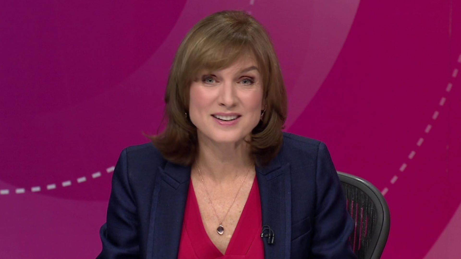 Fiona Bruce, presenter of the BBC's Question Time programme. Photograph: BBC. - Credit: Archant