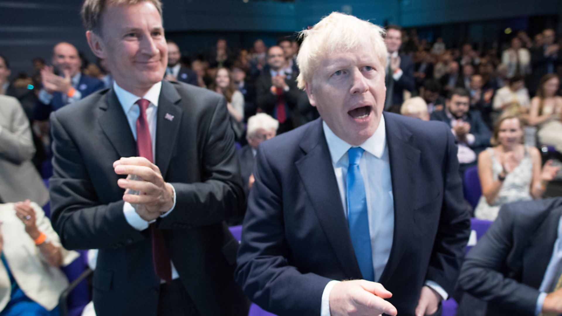 Jeremy Hunt and Boris Johnson were both leadership rivals in 2019. Picture: Stefan Rousseau/PA Wire/PA Images - Credit: PA Wire/PA Images