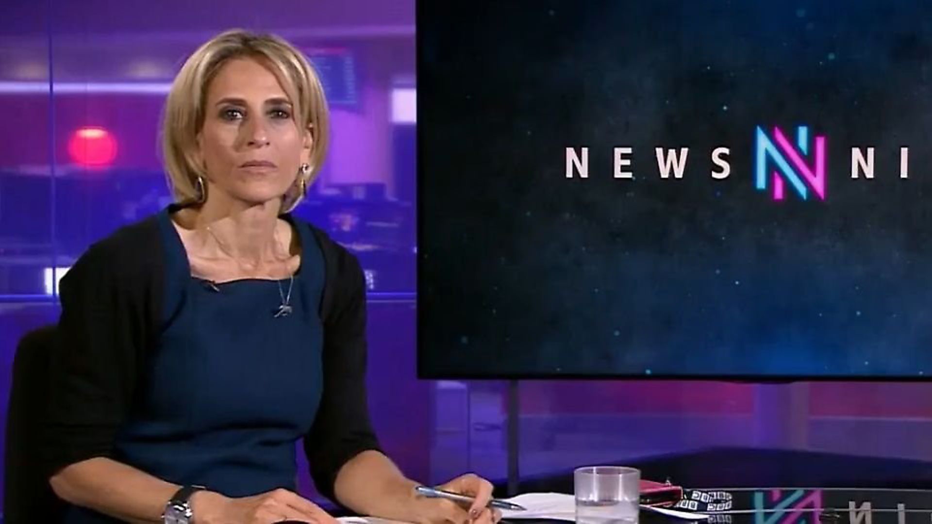 Emily Maitlis on Newsnight. Photograph: BBC - Credit: Archant