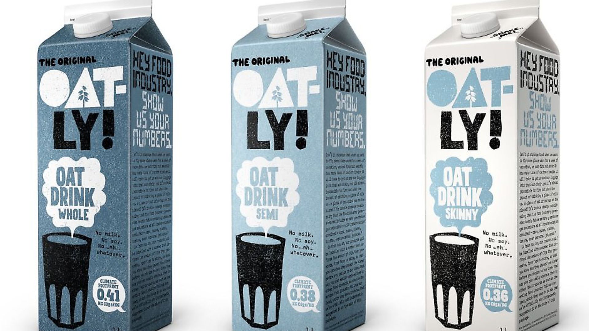 Oatly's drinks, but what country are they from? (Question seven) (Pic: Oatly) - Credit: Archant