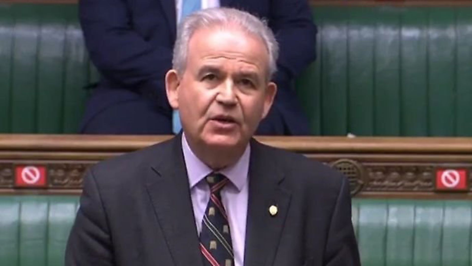 Intelligence and Security Committee chair Julian Lewis during an Urgent Question in the House of Commons; Twitter - Credit: Archant