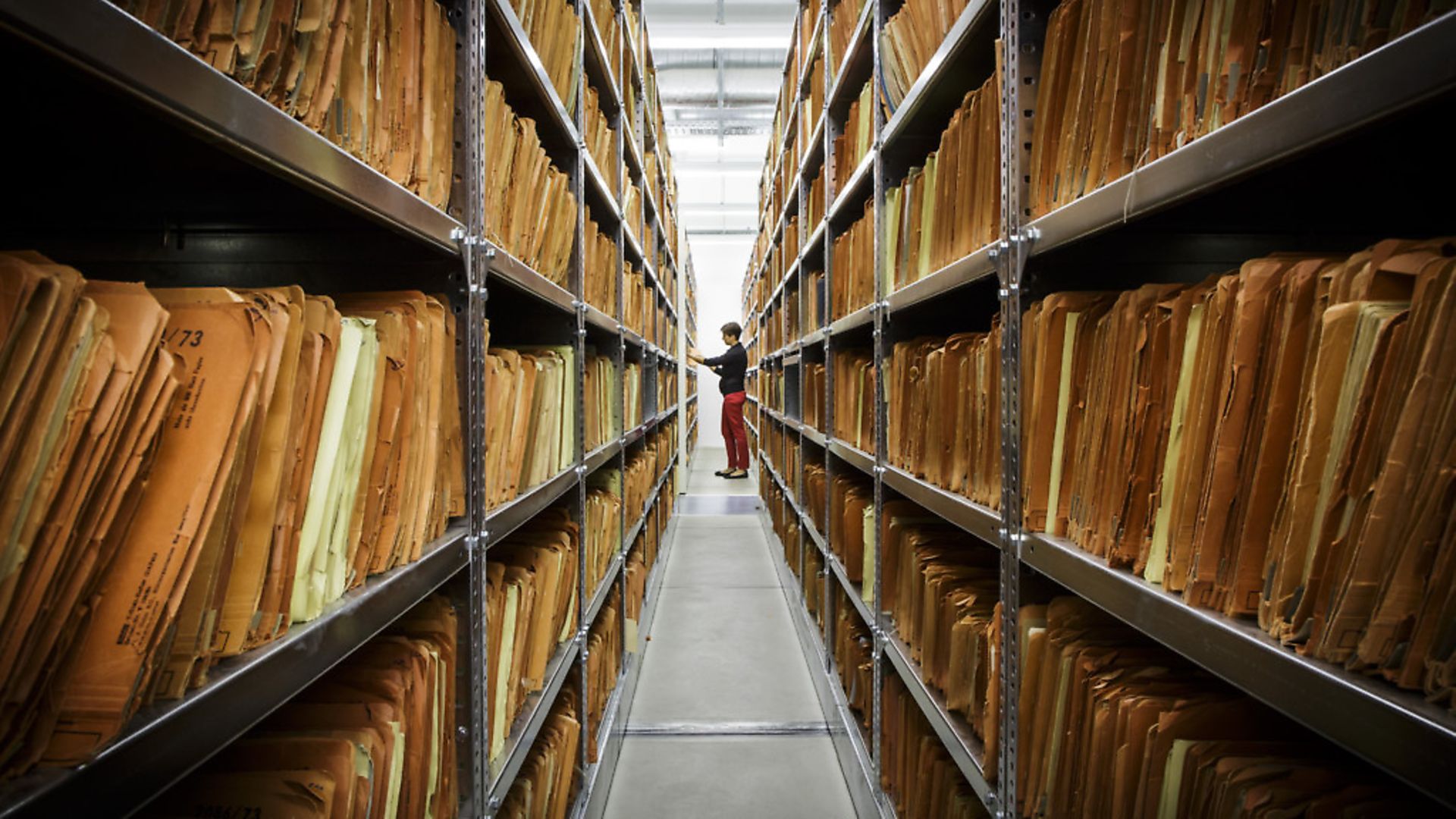 The archive of the Stasi - the former east German secret police - in Berlin. Picture: Thomas Trutschel/Photothek via Getty Images - Credit: Photothek via Getty Images