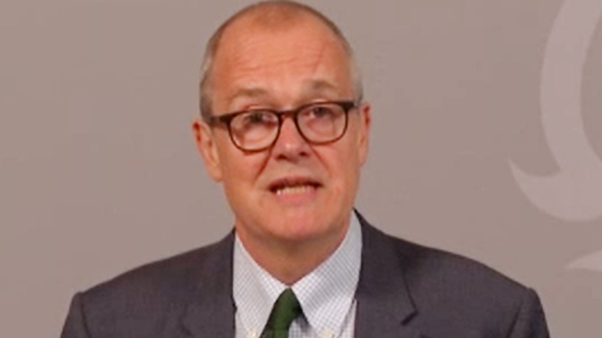 Screen grab of the government's chief scientific adviser Sir Patrick Vallance speaking at a Downing Street briefing to explain how the coronavirus is spreading in the UK and the potential scenarios that could unfold as winter approaches. - Credit: PA
