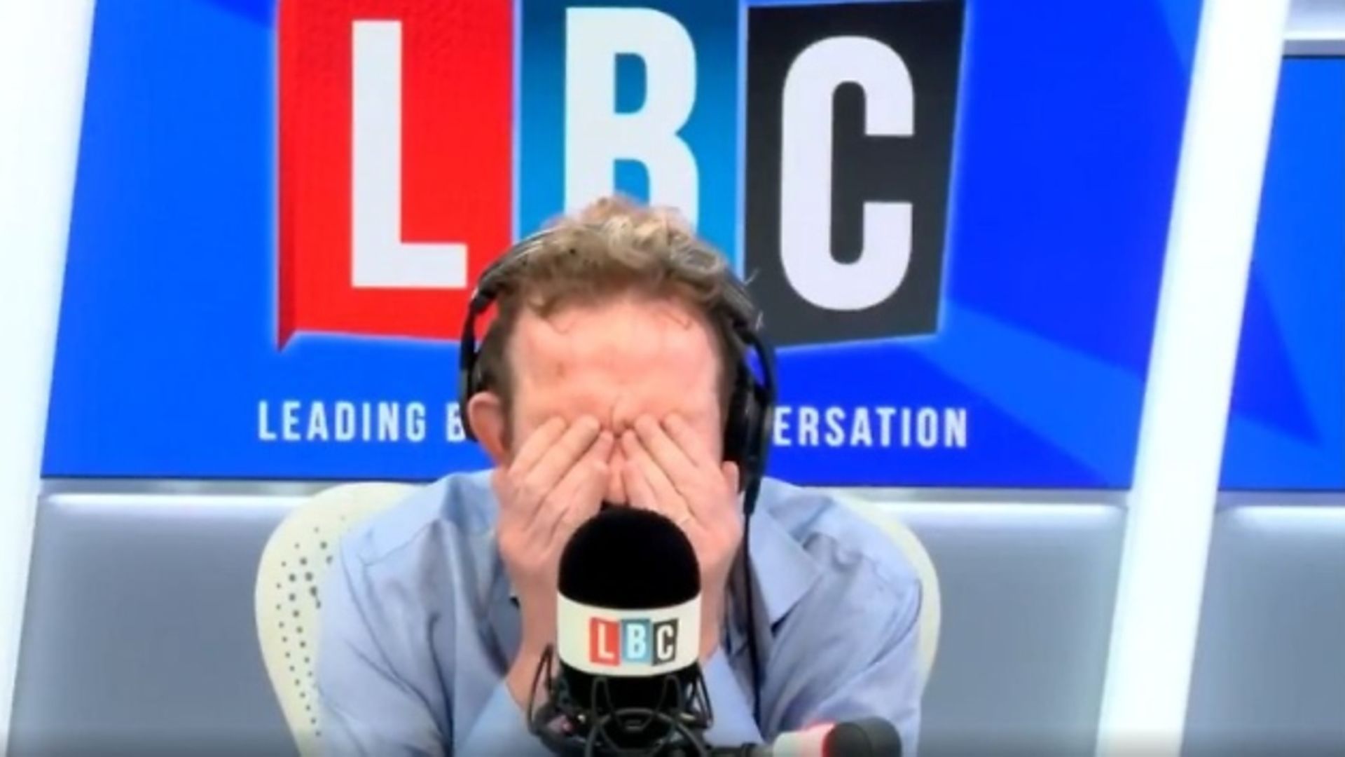 James O'Brien says it is 'frightening' to see a government advisor hounded on Twitter. Photograph: LBC.