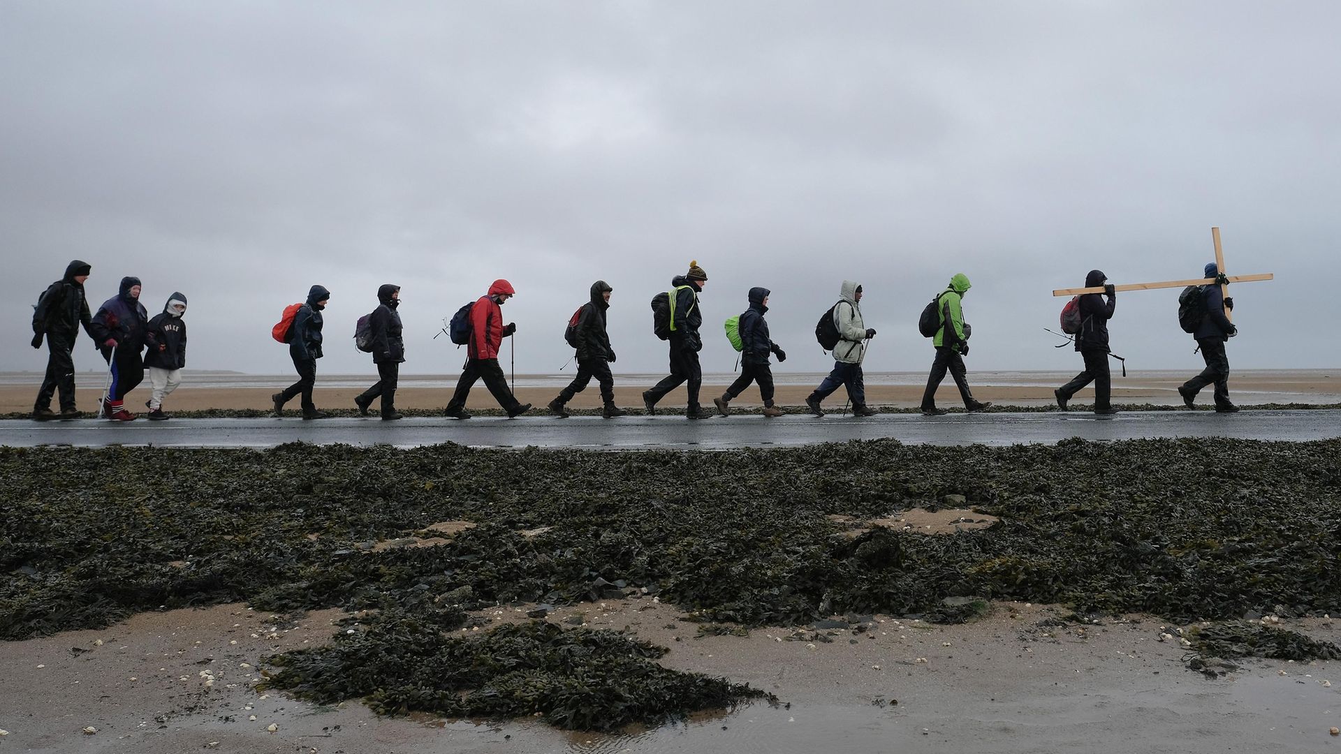 Pilgrims celebrate Easter - Credit: Ian Forsyth/Getty Images