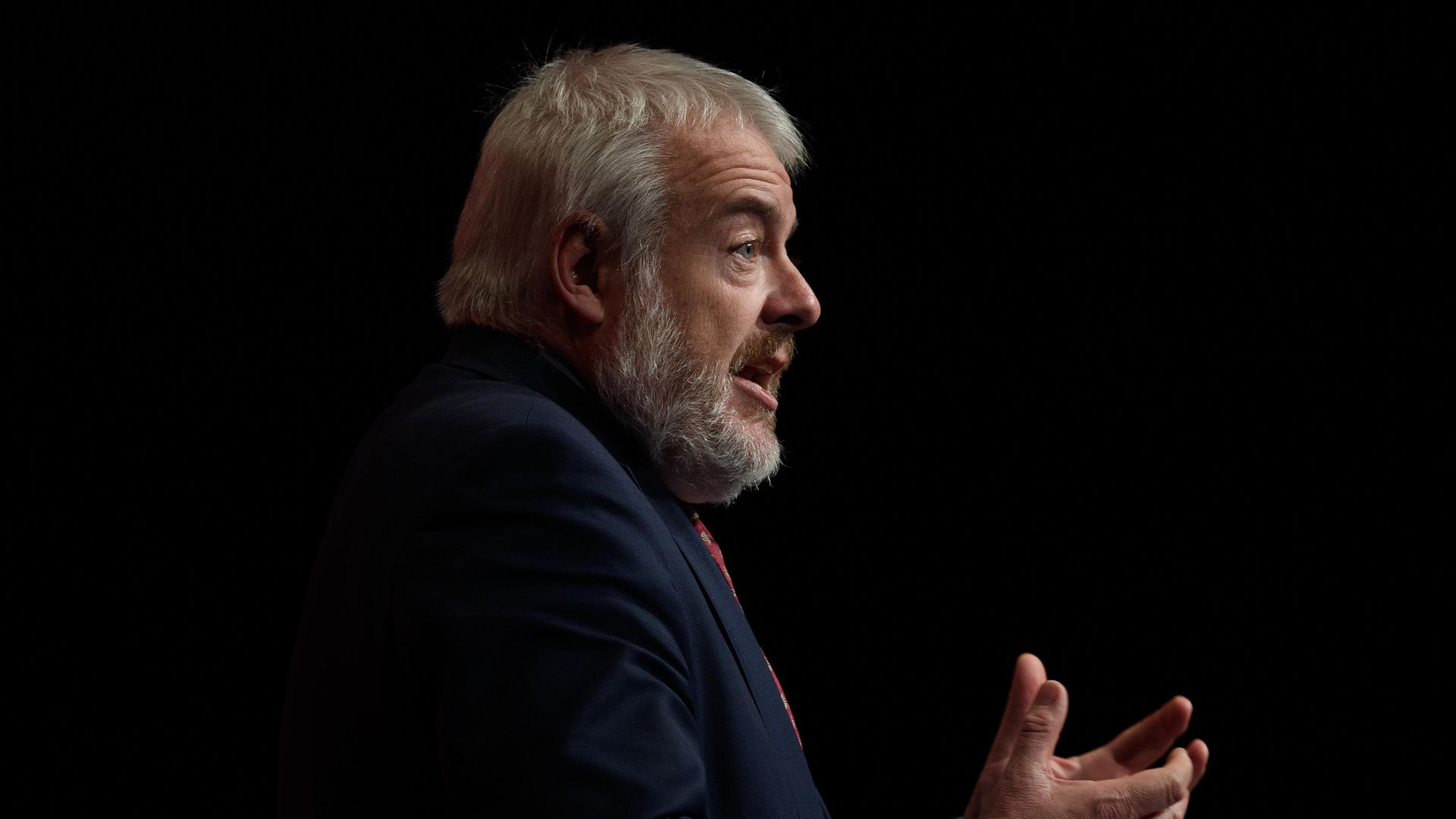 Carwyn Jones at the 2018 Labour conference. The former first minister of Wales has just released his memoirs - Credit: Getty Images