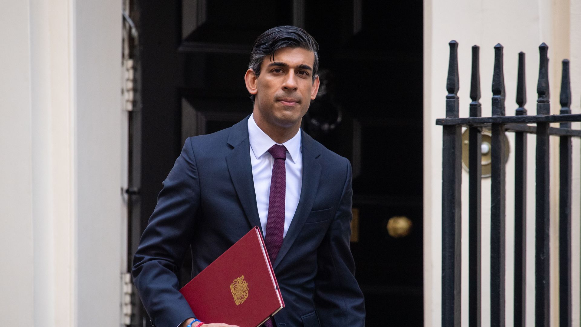 Chancellor of the Exchequer Rishi Sunak leaves No 11 Downing Street for the House of Commons to give MPs details of his Winter Economy Plan. - Credit: PA