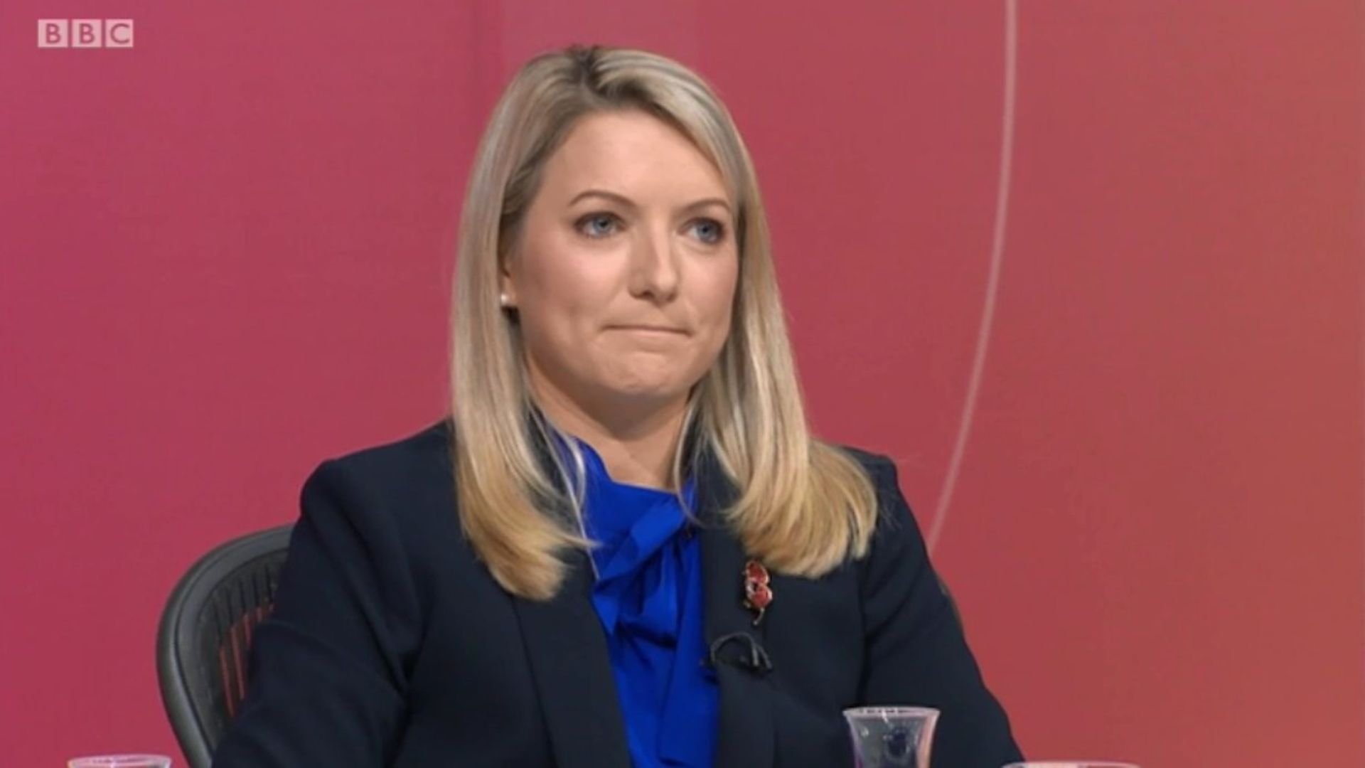 Kirstene Hair on Question Time - Credit: BBC