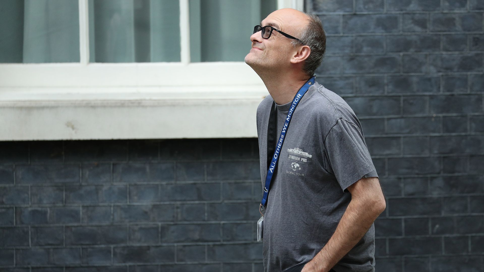 Senior aide to prime minister Boris Johnson, Dominic Cummings in Downing Street, London. - Credit: PA