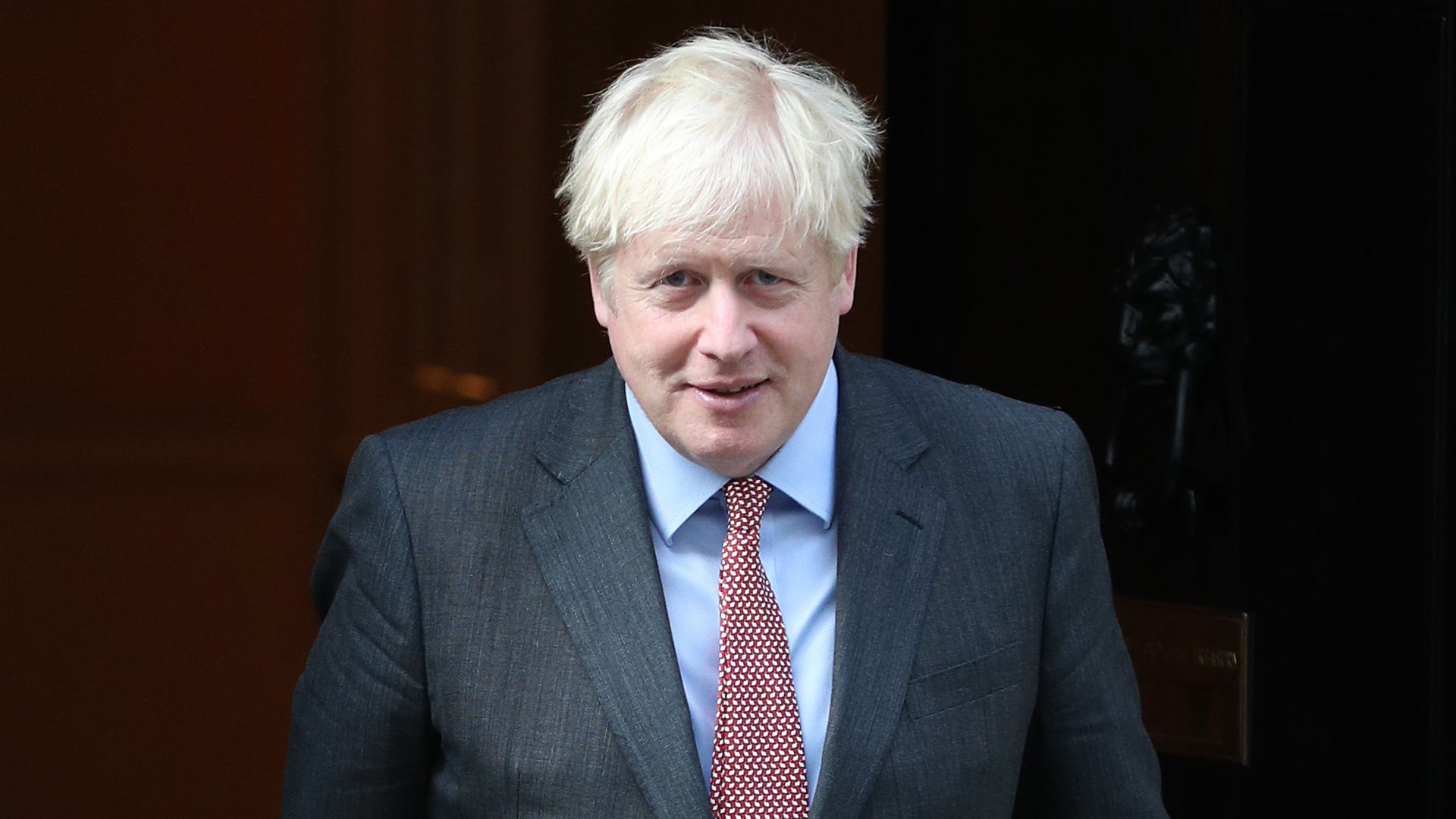 Prime minister Boris Johnson leaves 10 Downing Street, Westminster, London. - Credit: PA