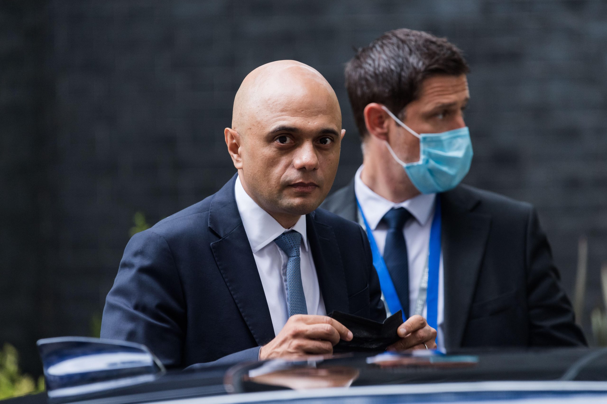 Health secretary Sajid Javid, who was forced to apologise for language used in a tweet (Getty)