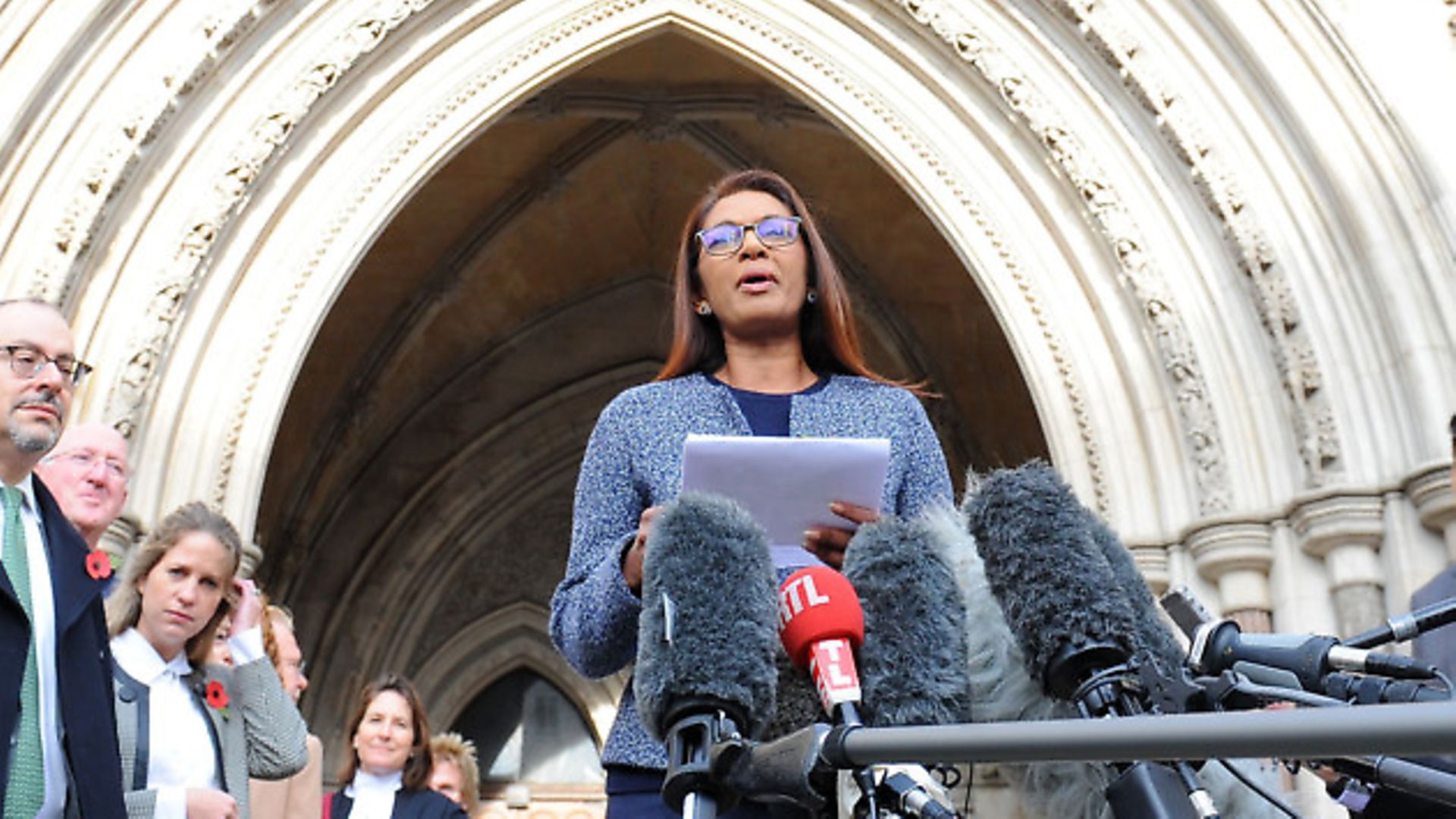 Gina Miller outside the High Court - Credit: PA Wire/PA Images