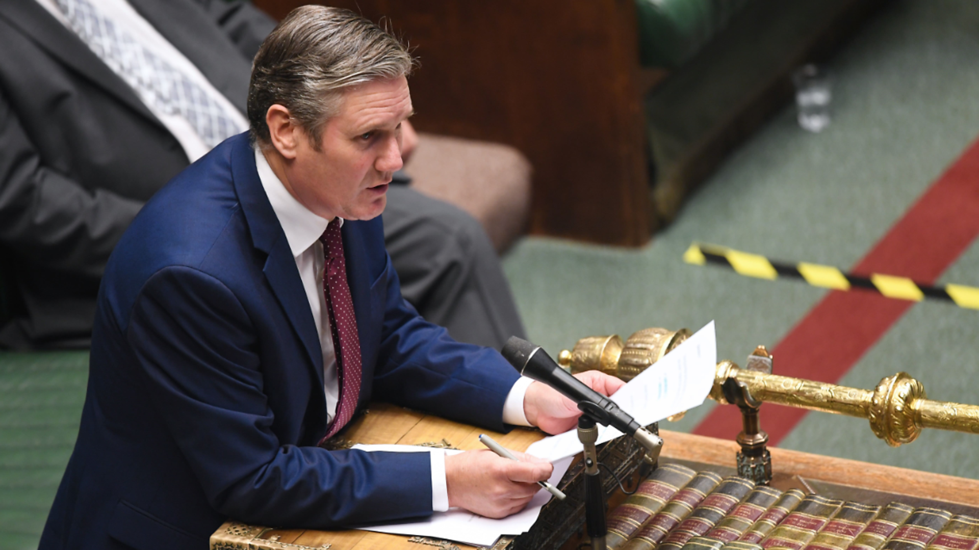 Keir Starmer in the House of Commons - Credit: Jessica Taylor/UK Parliament