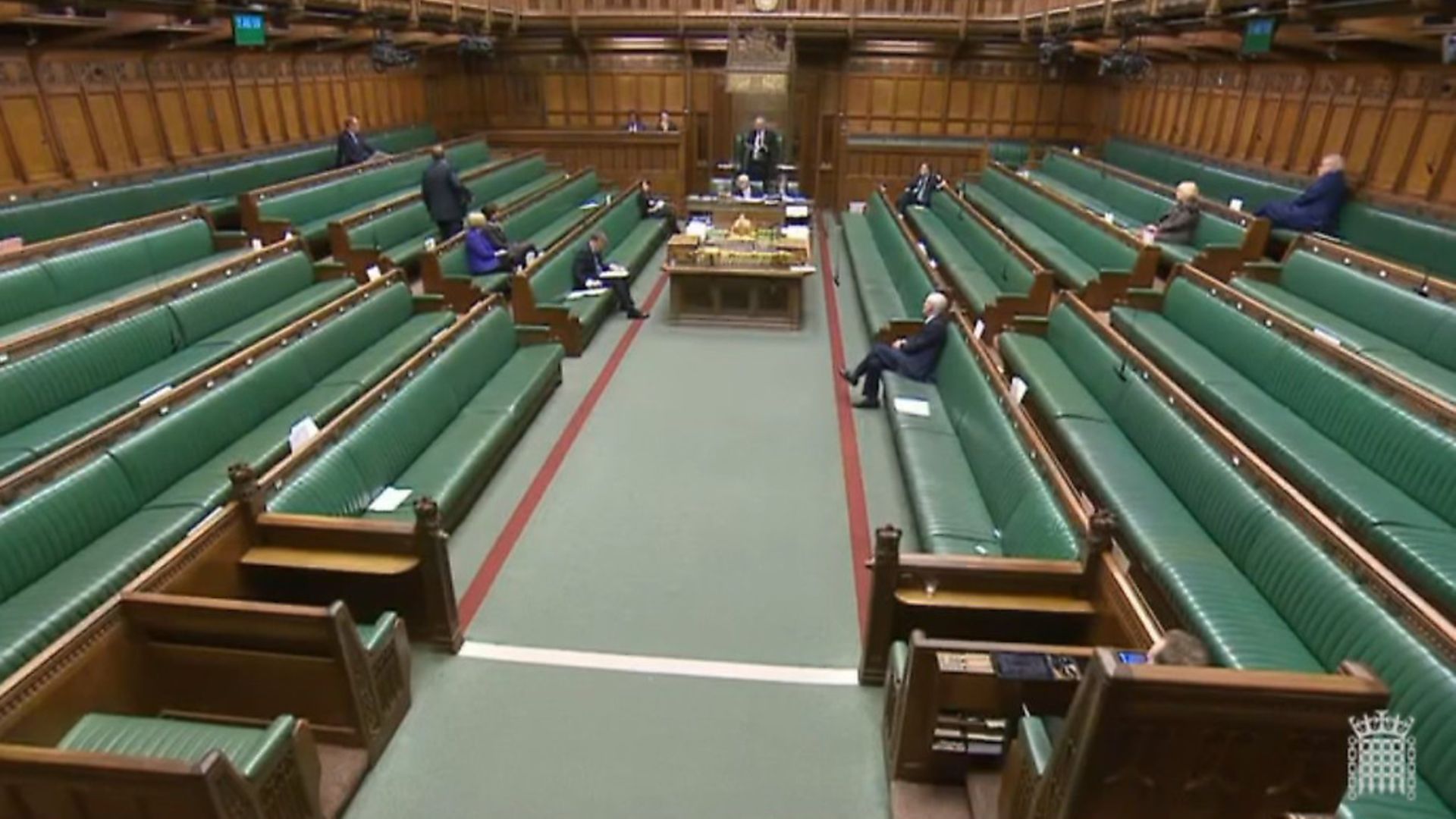 House of Commons business finishes four hours early. Photograph: Parliament TV. - Credit: Archant
