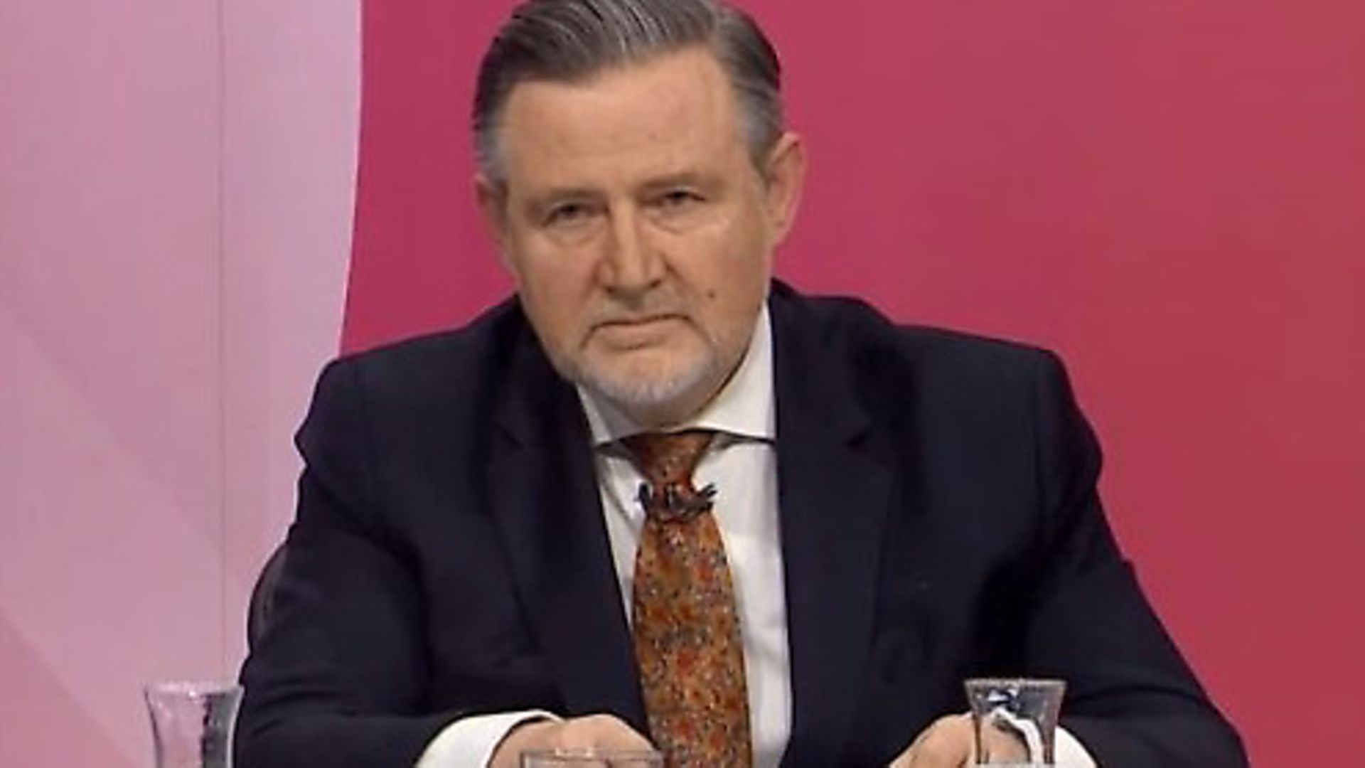 Barry Gardiner MP on Question Time. Photograph: BBC. - Credit: Archant