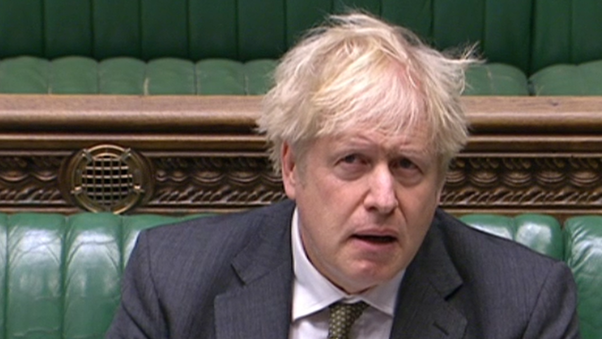 Boris Johnson appearing before prime minister's questions in the House of Commons - Credit: Parliament