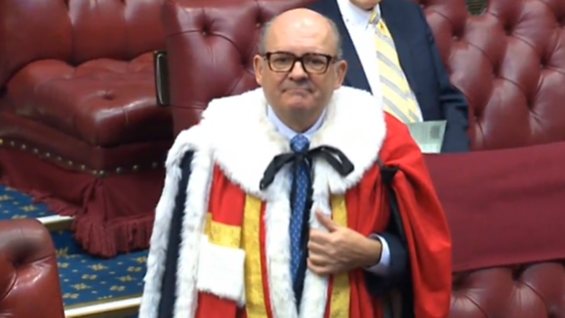 Michael Spencer in the House of Lords - Credit: Parliament Live