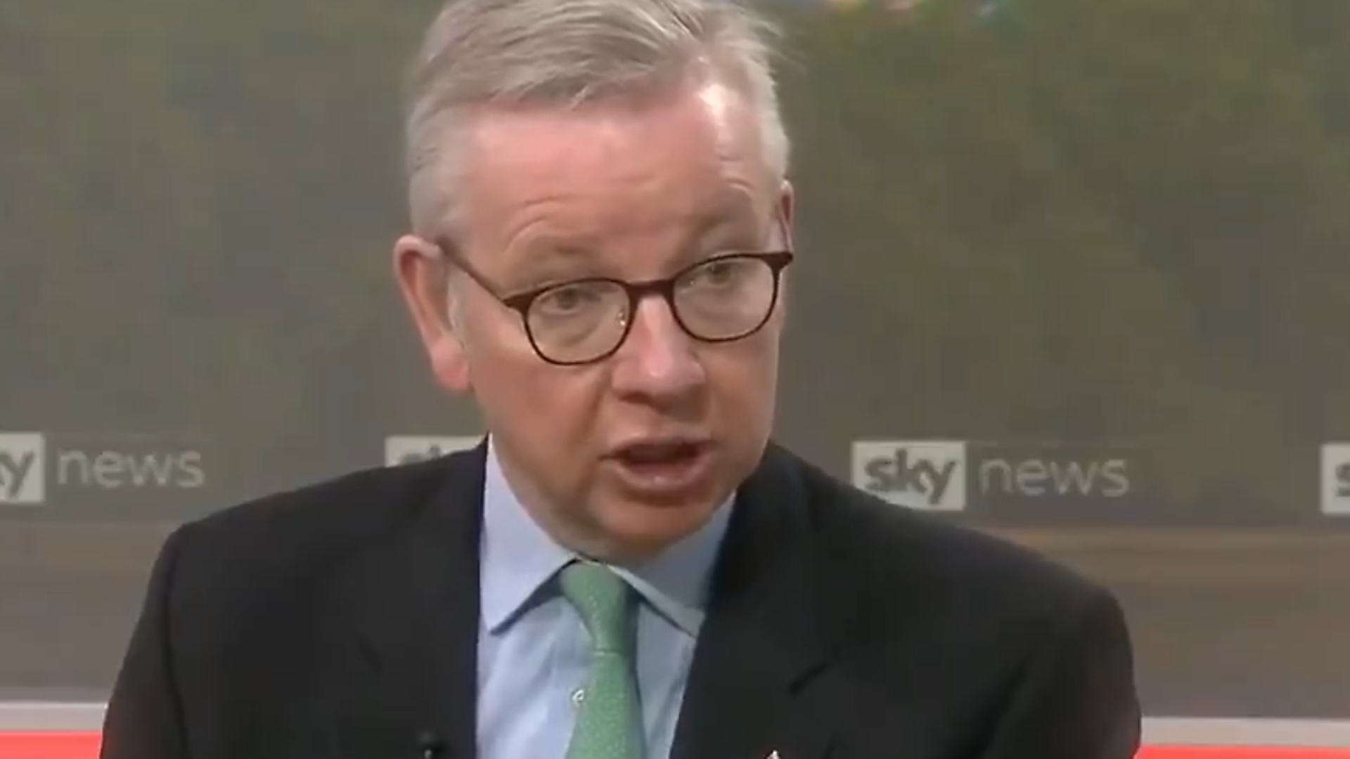 Michael Gove on Sky News - Credit: Sky News