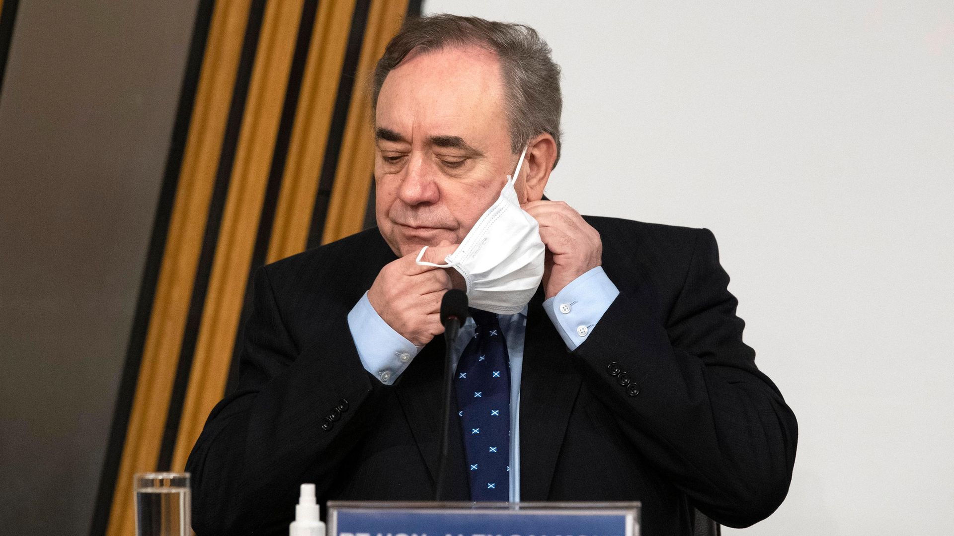 Alex Salmond attends The Committee on the Scottish Government Handling of Harassment Complaints at Holyrood - Credit: Getty Images