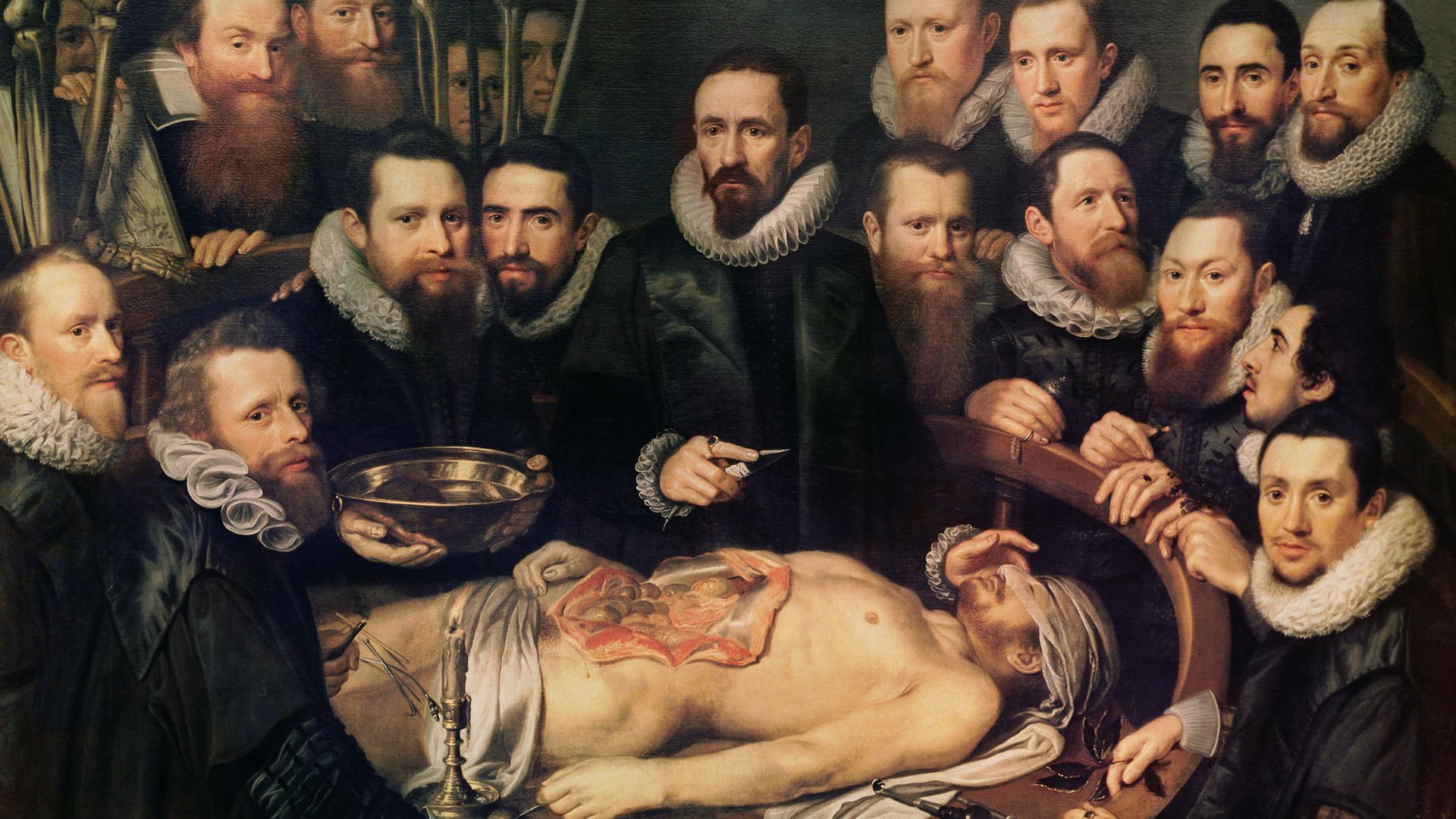 The Anatomy Lesson of Doctor Willem van der Meer in Delft - Credit: Art Images via Getty Images