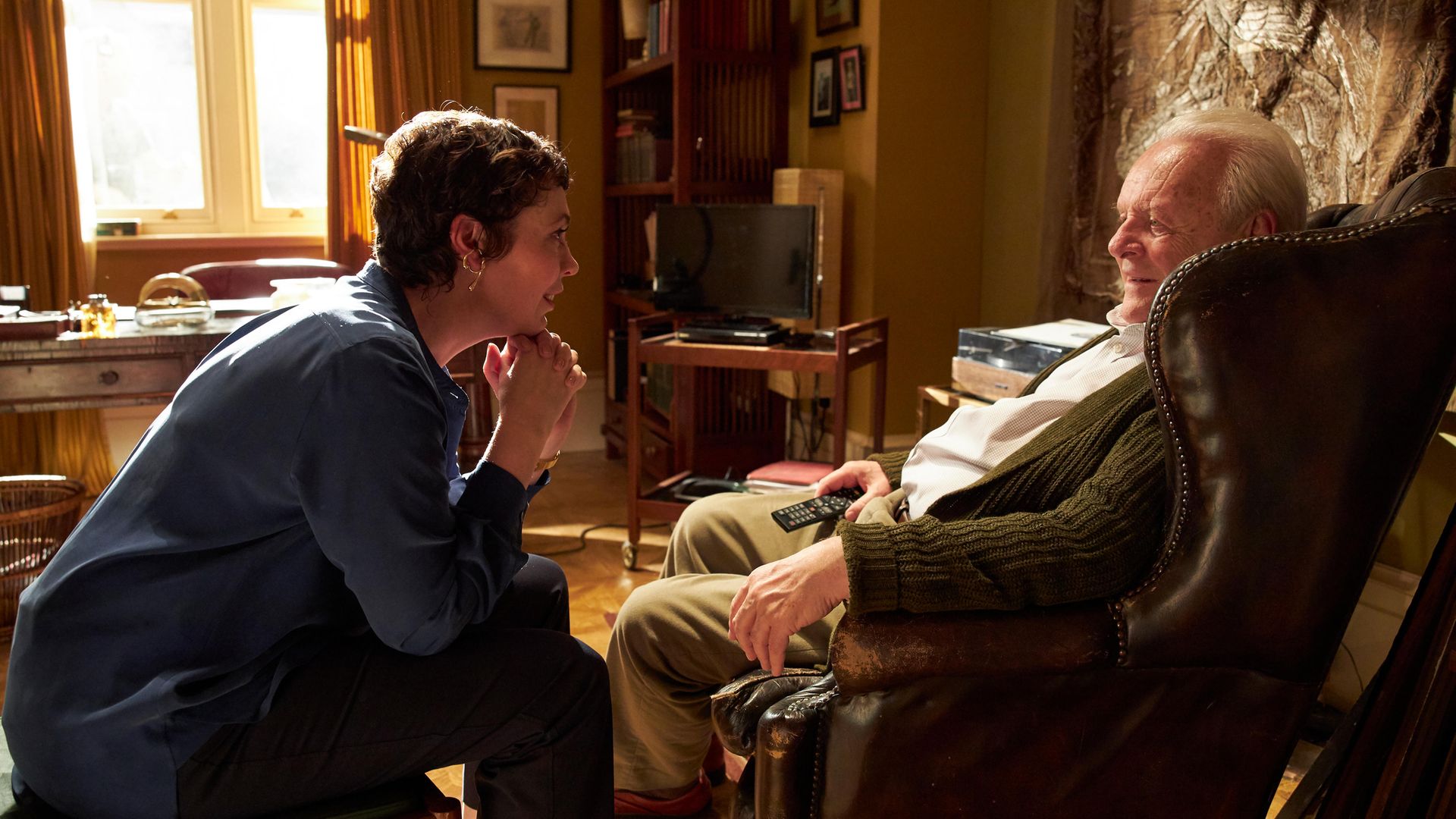 Olivia Colman and Anthony Hopkins in The Father - Credit: Lionsgate Entertainment/Sean Gleason