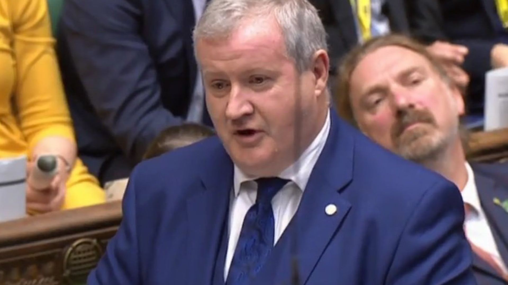 SNP Westminster leader Ian Blackford in the House of Commons. - Credit: Parliament TV