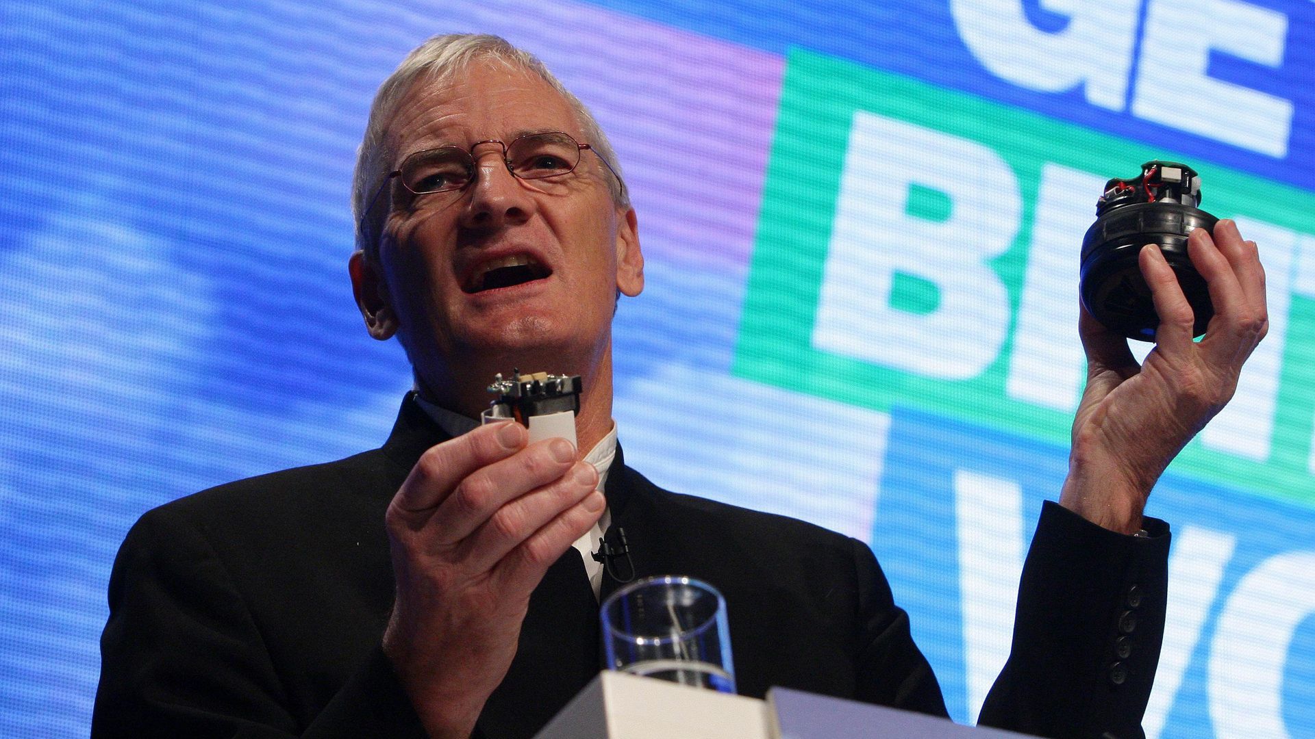 Sir James Dyson (pictured above) has denied texts he sent to Boris Johnson broke government lobbying rules - Credit: PA