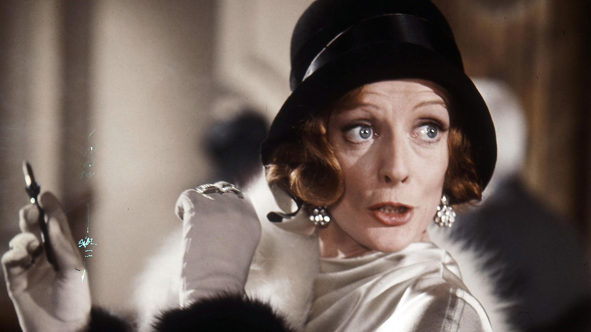 Maggie Smith in Travels With My Aunt, from 1972 - Credit: Getty Images