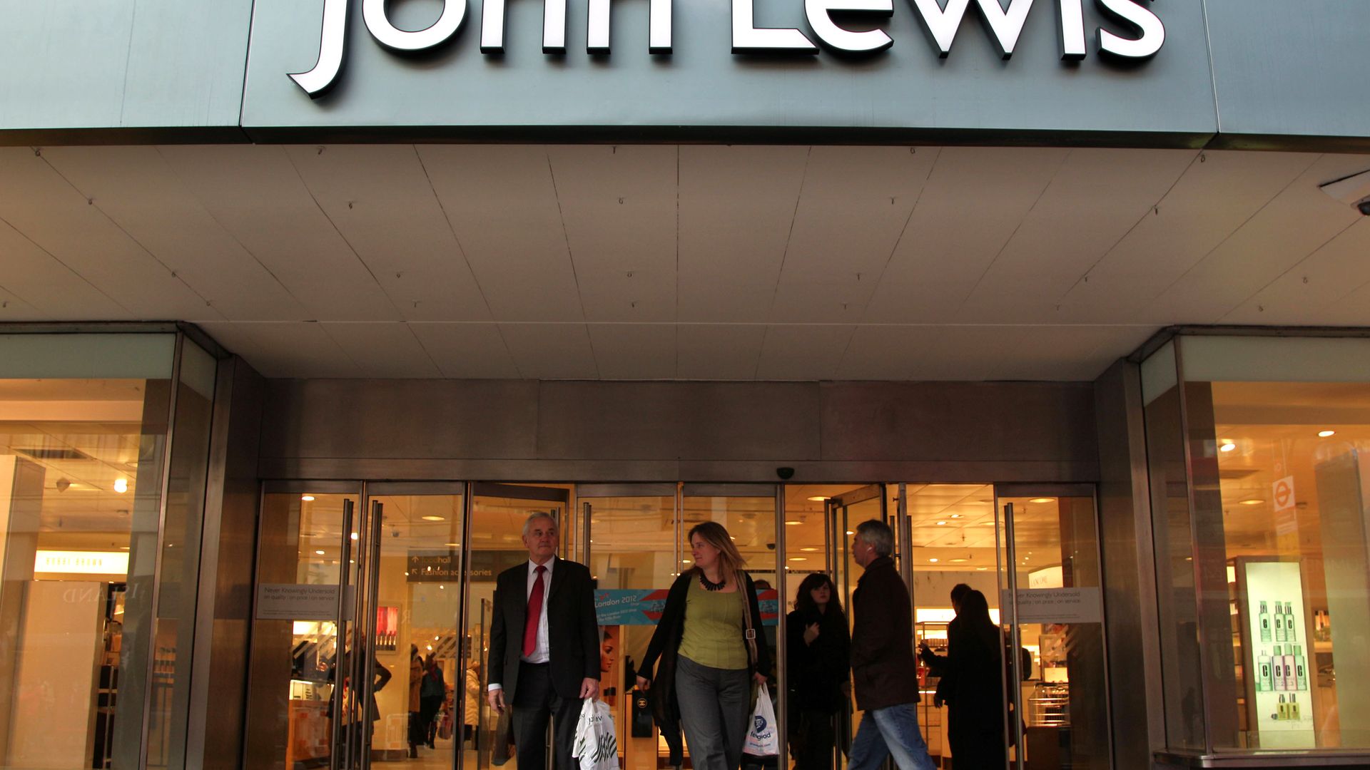 A John Lewis store in London - Credit: PA