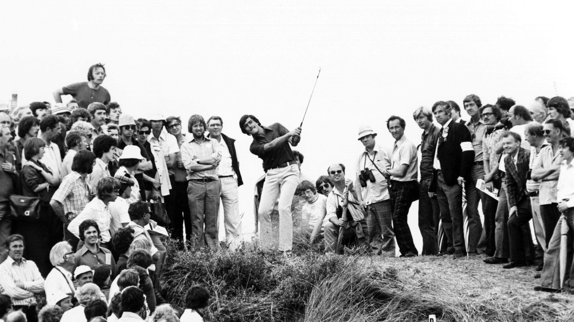 Seve Ballesteros at the 1976 Open Championship at Royal Birkdale Golf Club - Credit: Getty Images