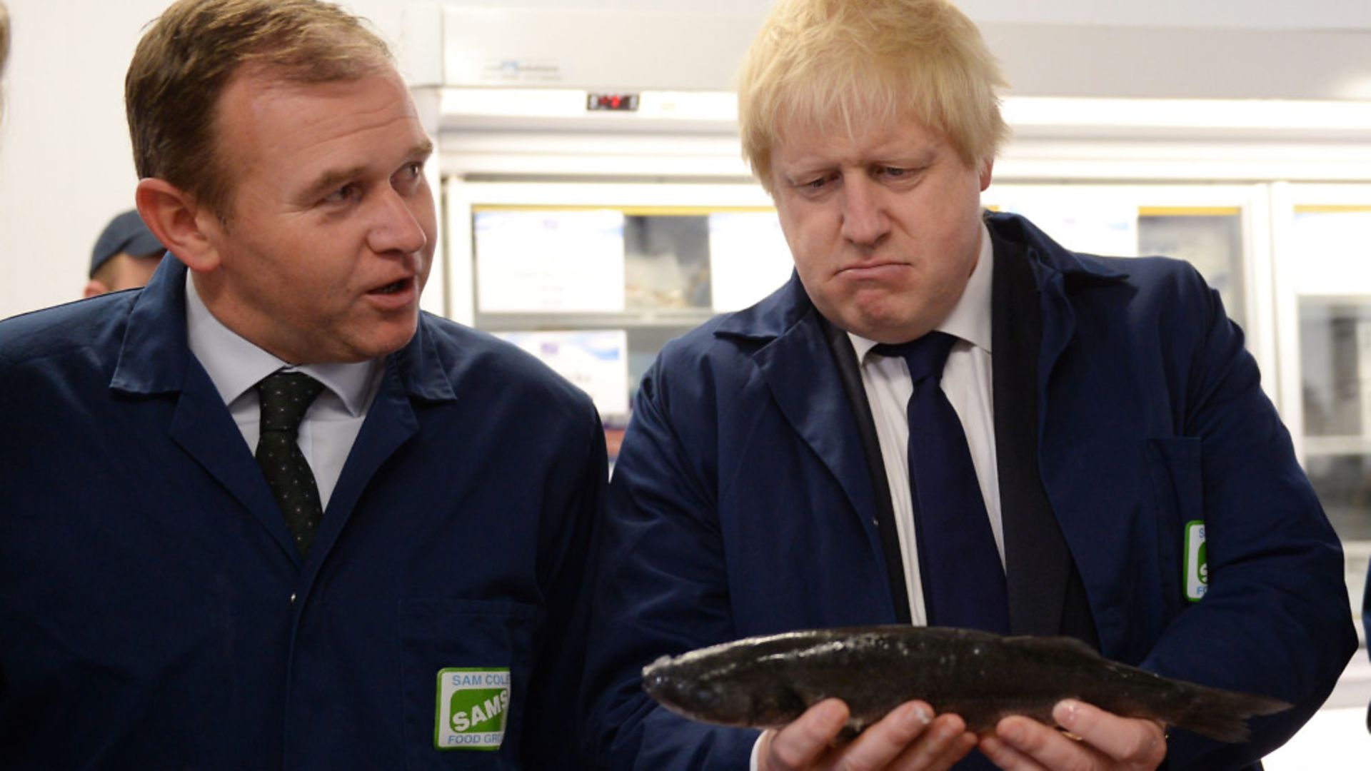 Boris Johnson (right) with George Eustice. - Credit: PA