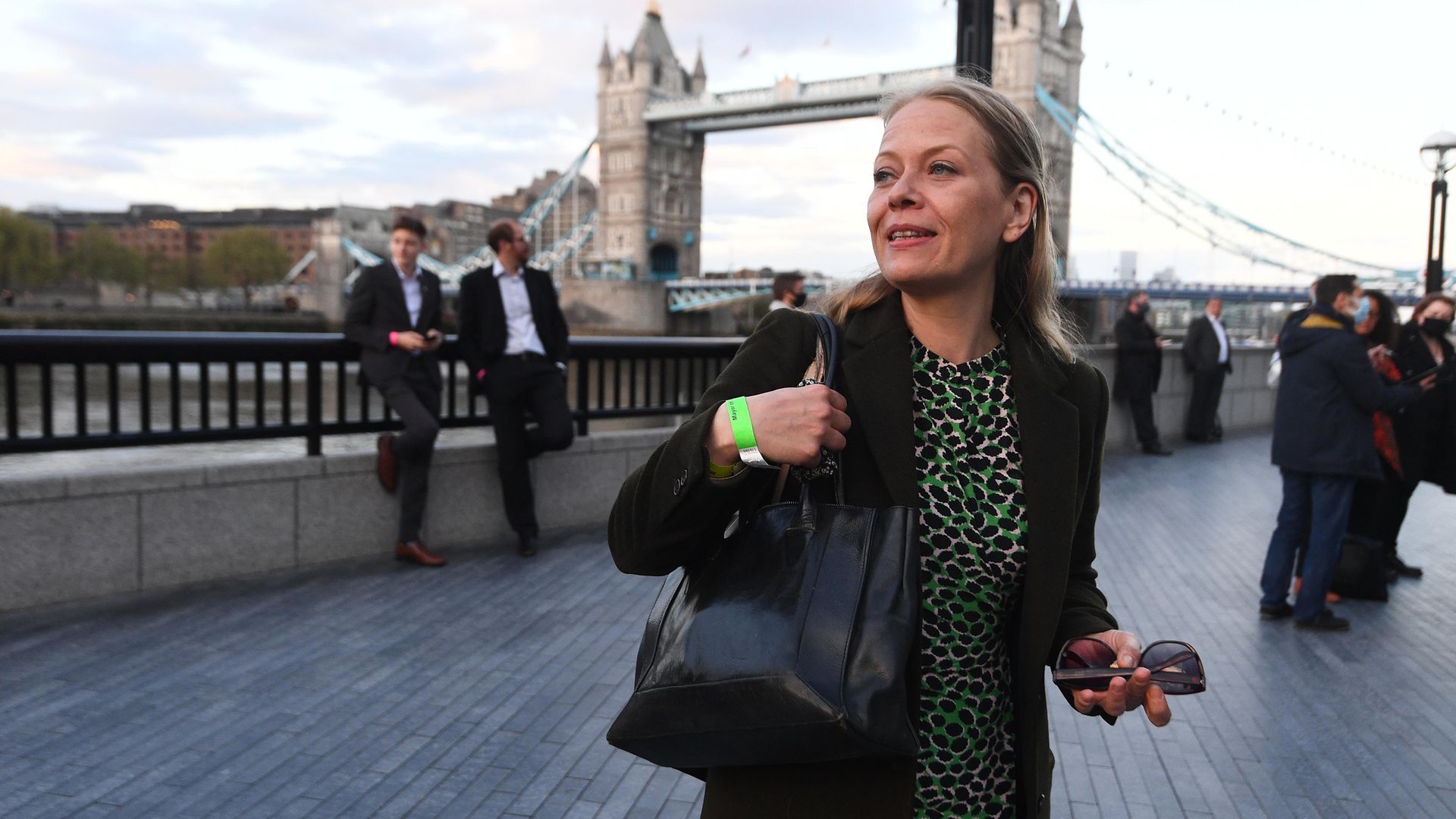 Green Party's Sian Berry arriving at City Hall, London, for the declaration for the next Mayor of London - Credit: PA