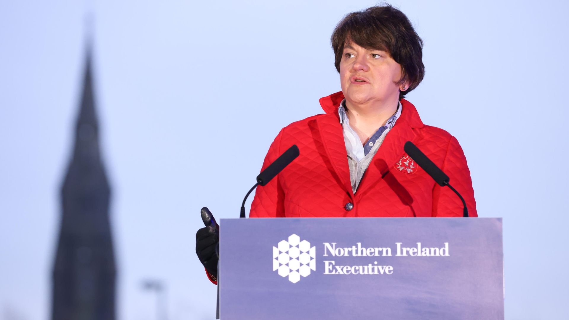 Outgoing DUP leader Arlene Foster - Credit: PA