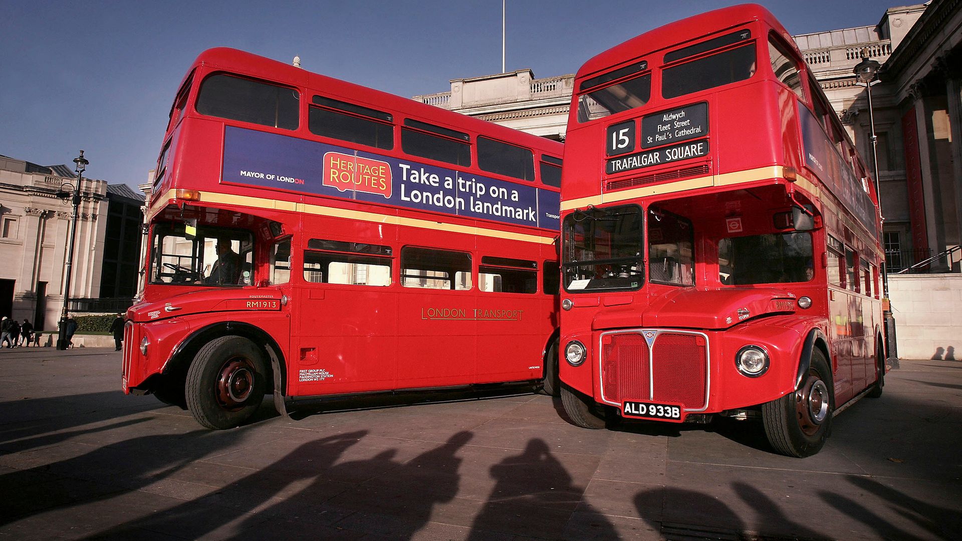 The vintage, refurbished Routemaster buses that are now being withdrawn - Credit: Photo by Peter Macdiarmid/Getty Images