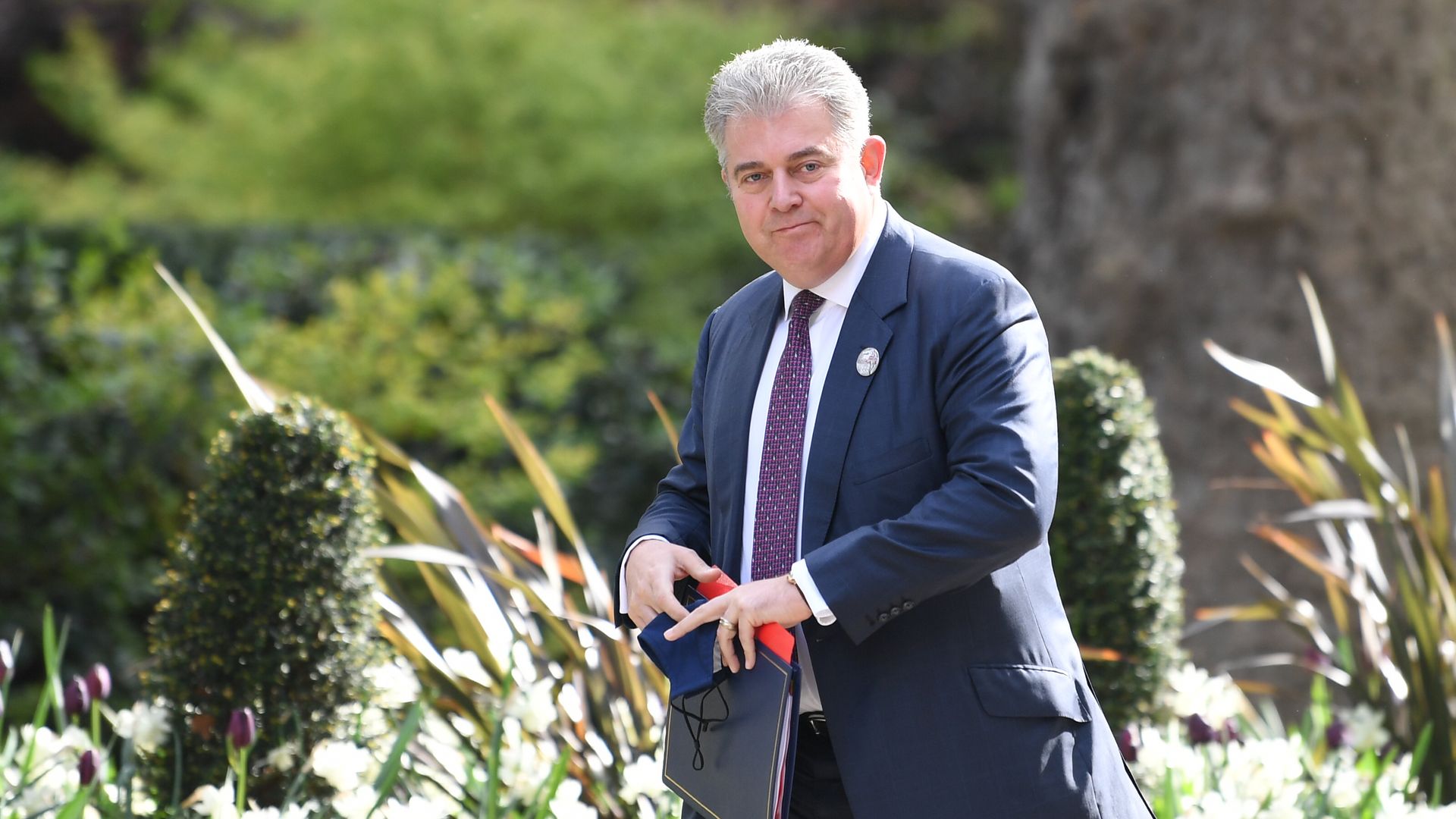 Northern Ireland Secretary Brandon Lewis in Downing Street - Credit: PA