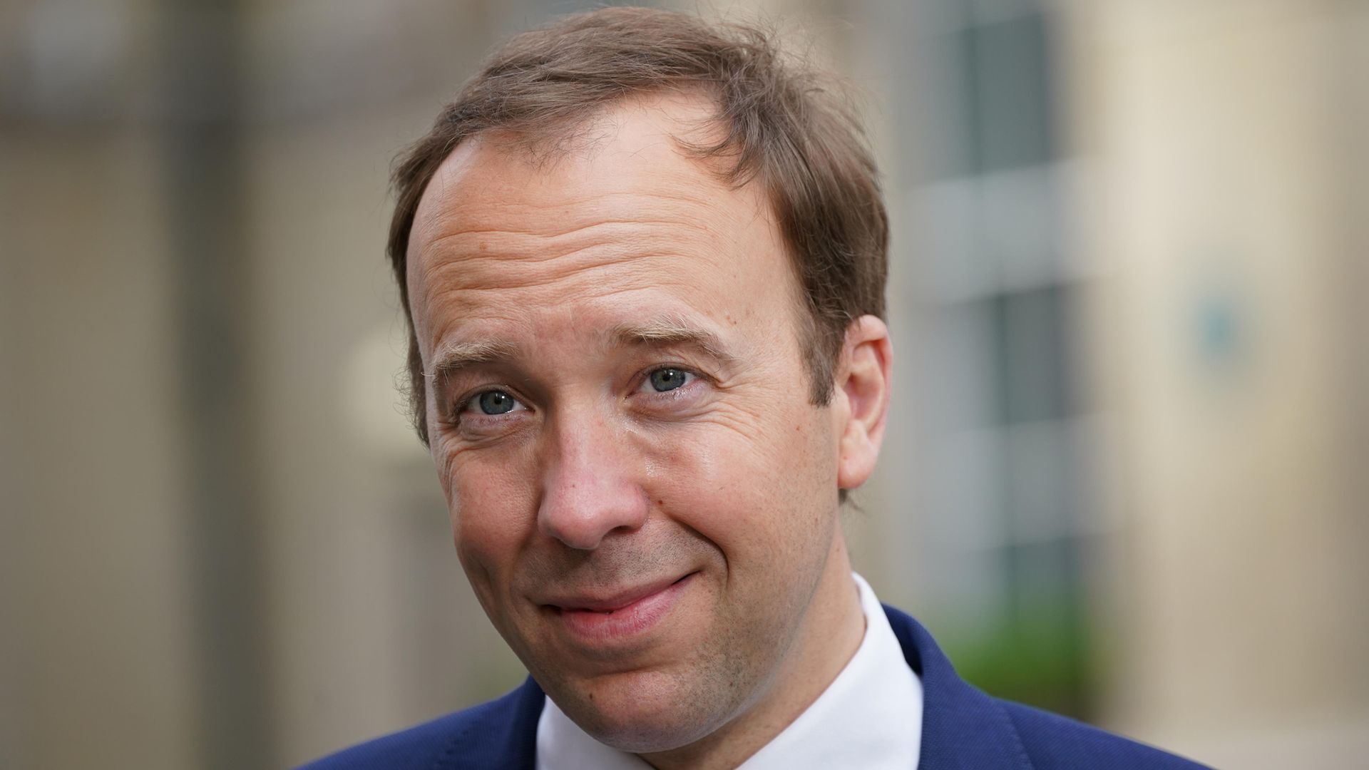 Health secretary Matt Hancock arrives at BBC Broadcasting House for media interviews - Credit: PA