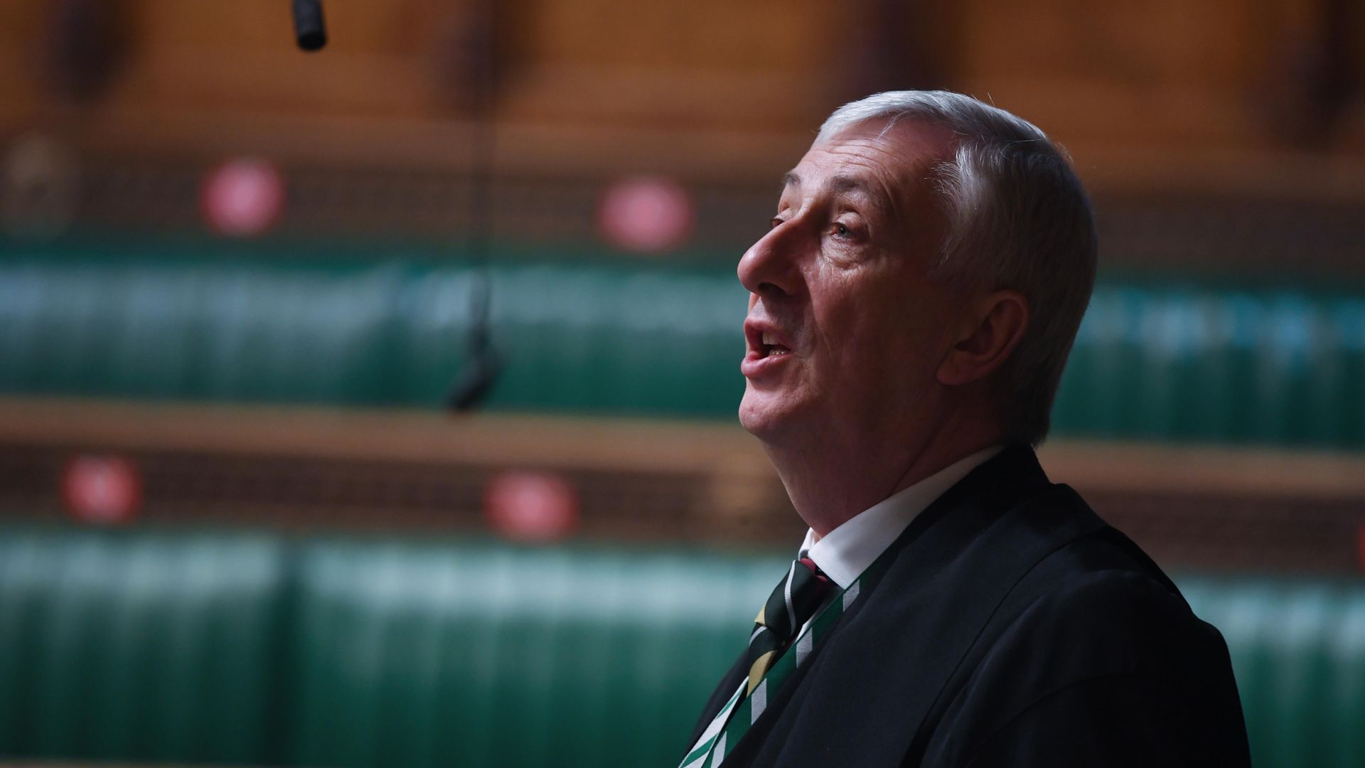Sir Lindsay Hoyle in the House of Commons - Credit: Jessica Taylor
