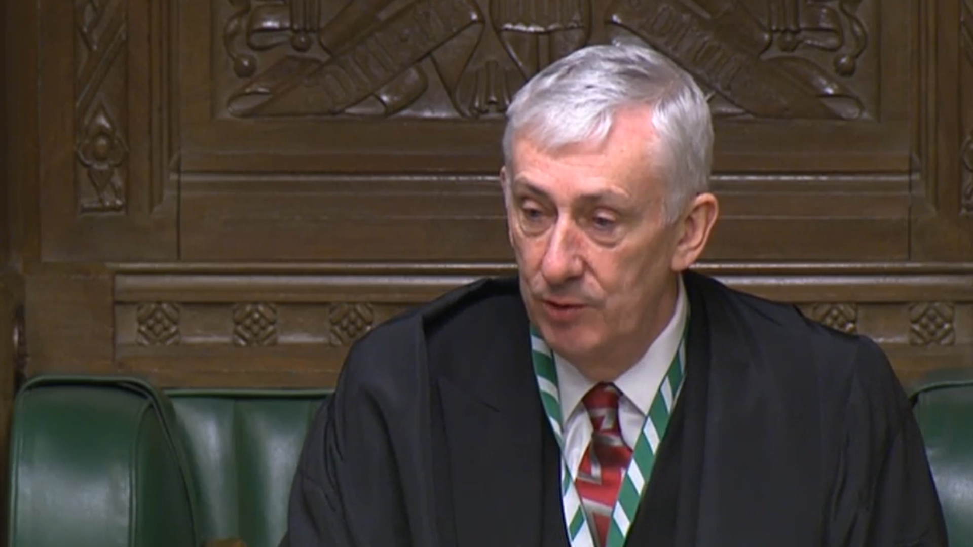 Sir Lindsay Hoyle in the House of Commons - Credit: Parliament Live