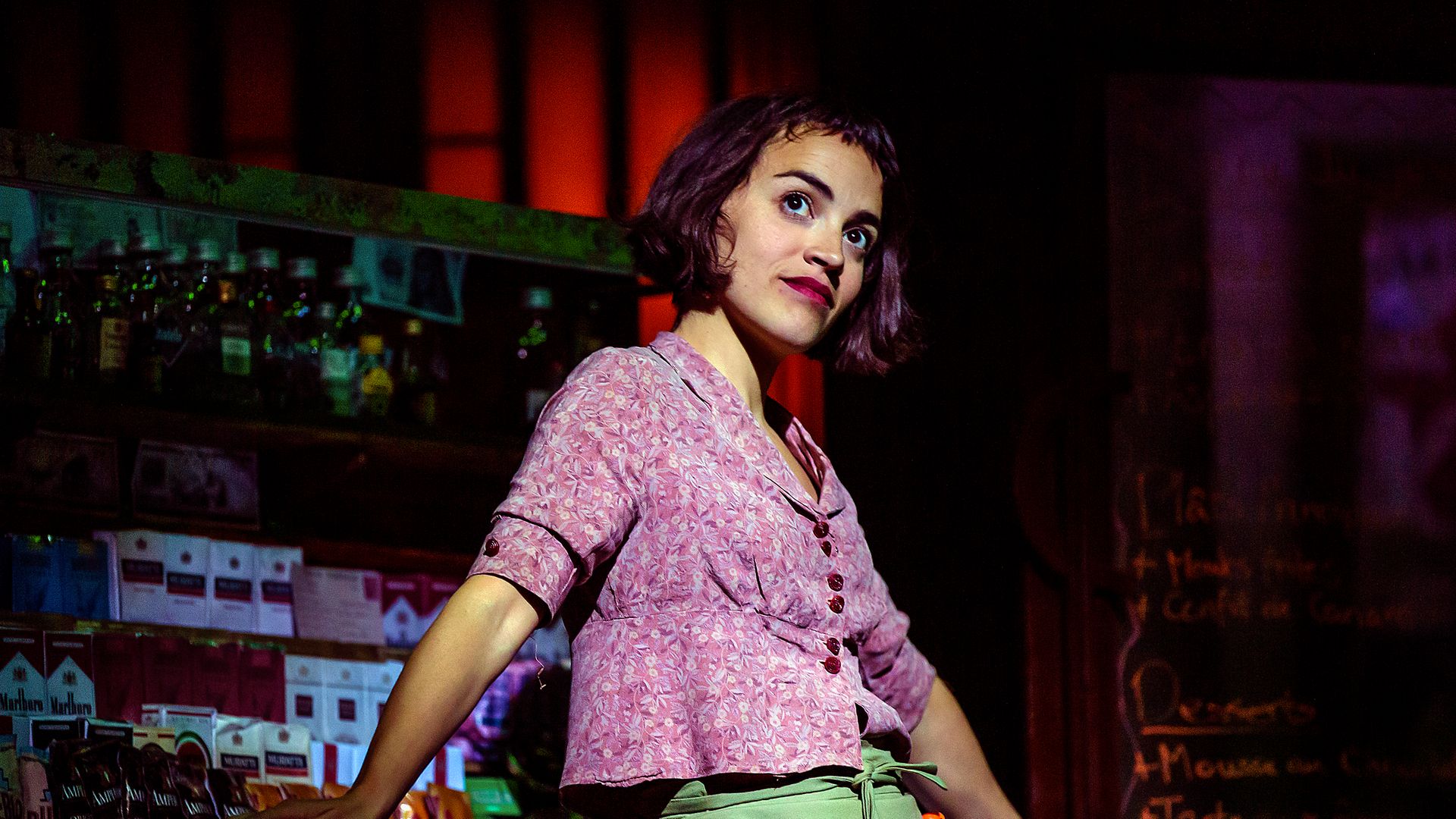 Audrey Brisson as the title character in Amélie the Musical - Credit: Pamela Raith