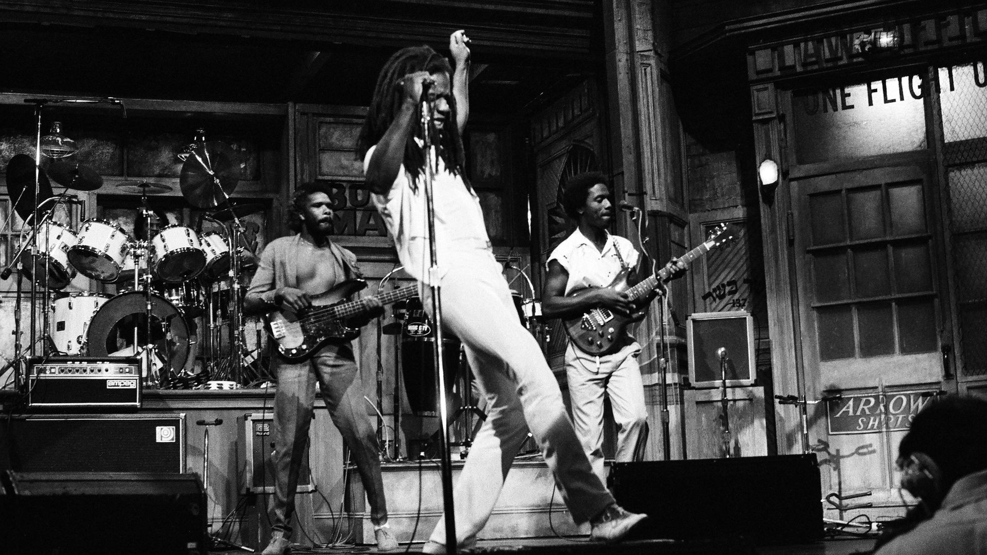 Eddy Grant performs on Saturday Night Live, in 1983 - Credit: NBCU Photo Bank/NBCUniversal