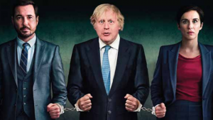 Boris Johnson meets AC-12 in a Line of Duty mock-up for The New European - Credit: The New European