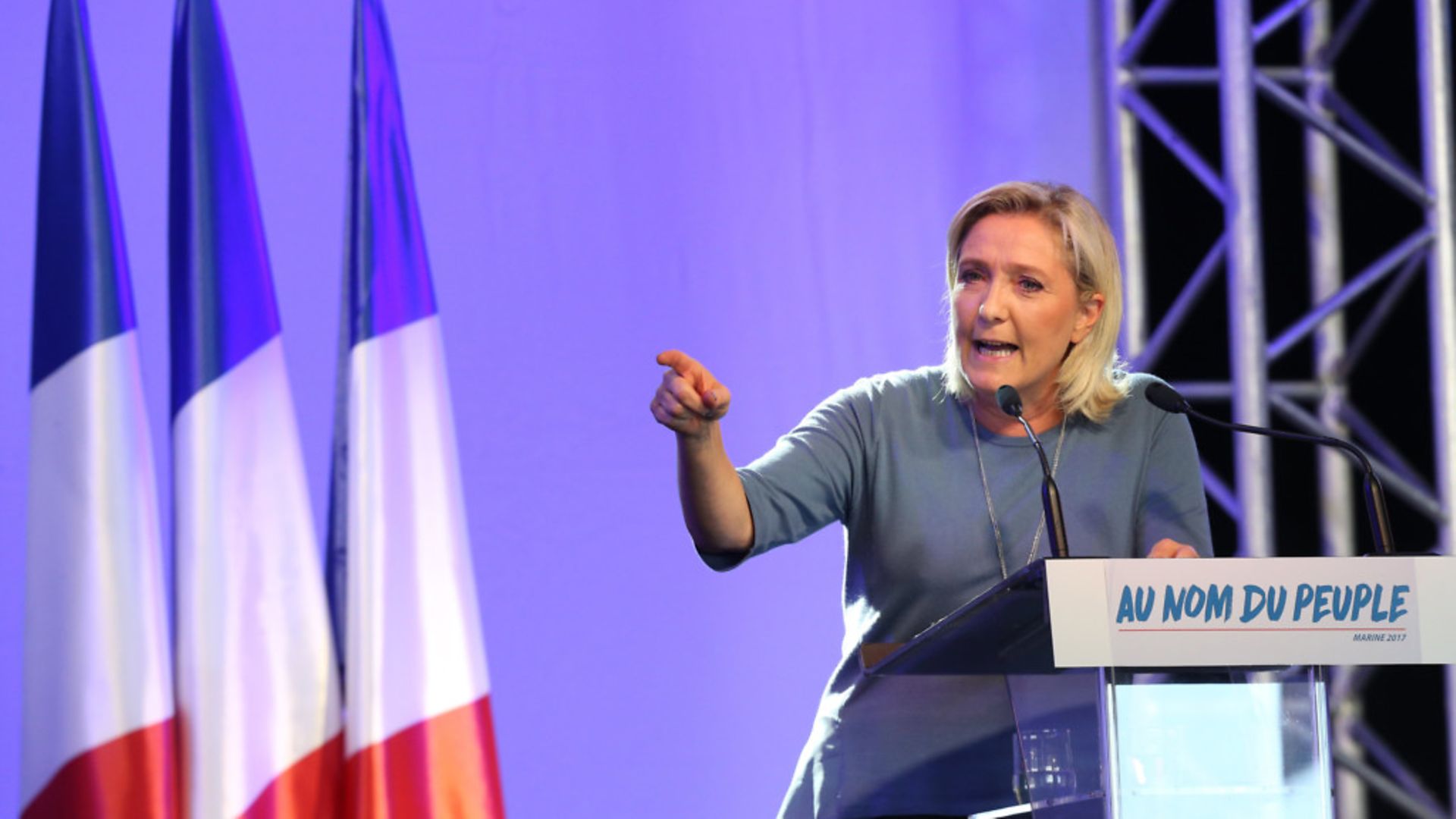 Marine Le Pen, who suffered disappointing election results in June 2021 - Credit: ABACA/PA Images