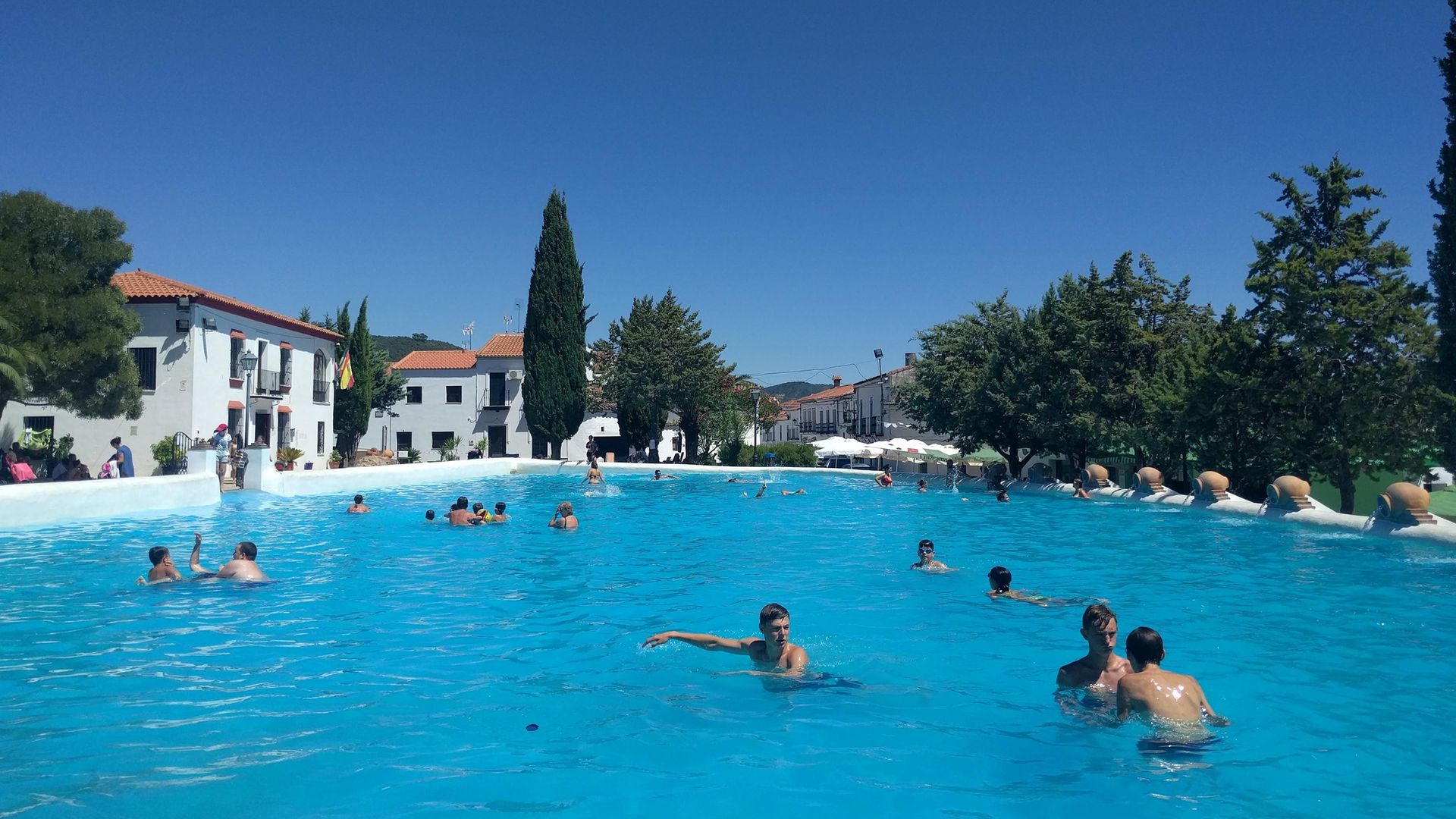 Cañaveral de León's lagoon